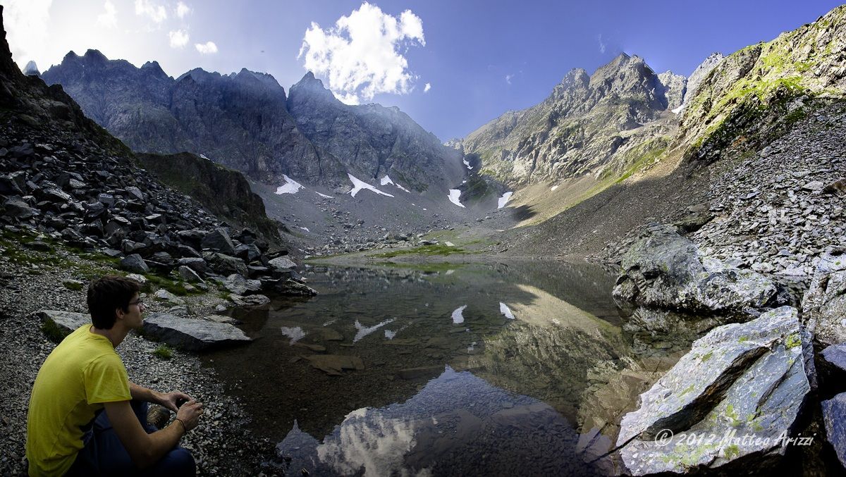 Il lago in ultrawide