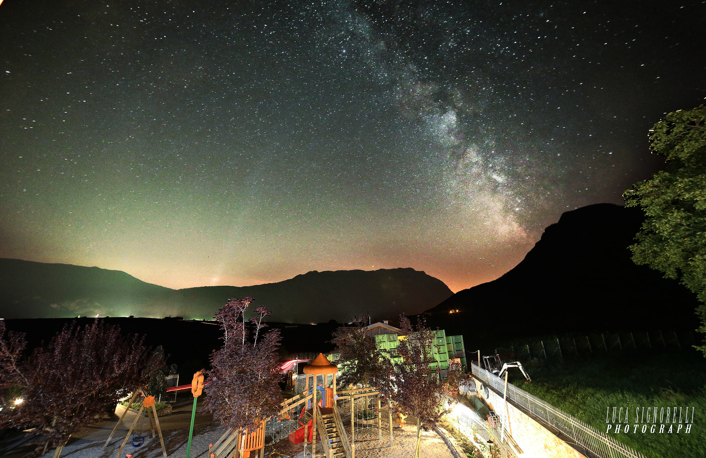 Milky Way on top bleggio