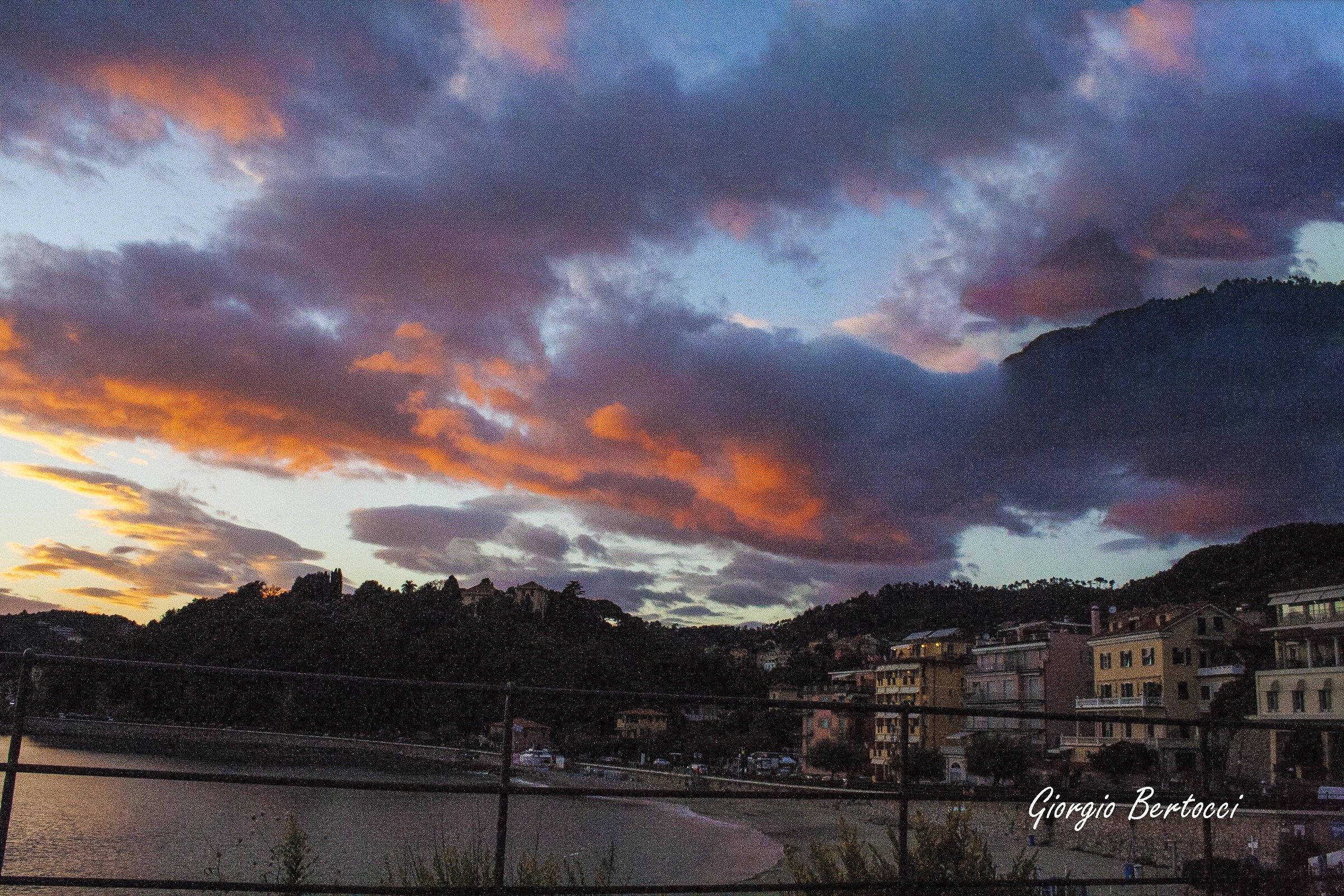 tramonto a Lerici
