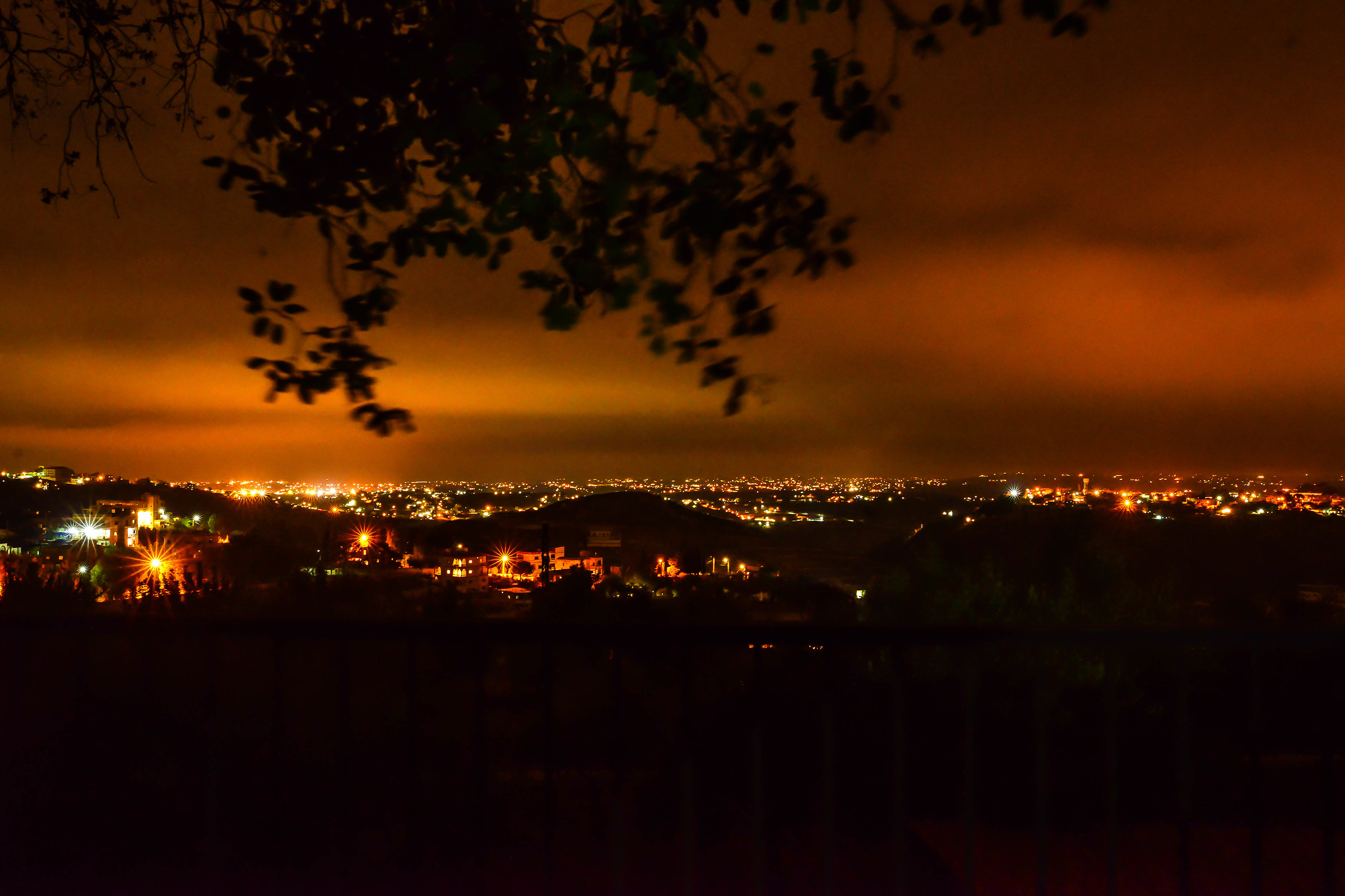 Midnight Hot Summer Day