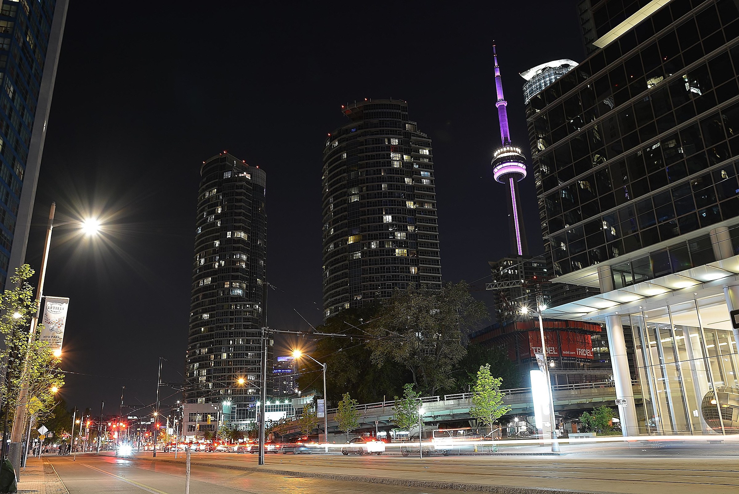 toronto by night