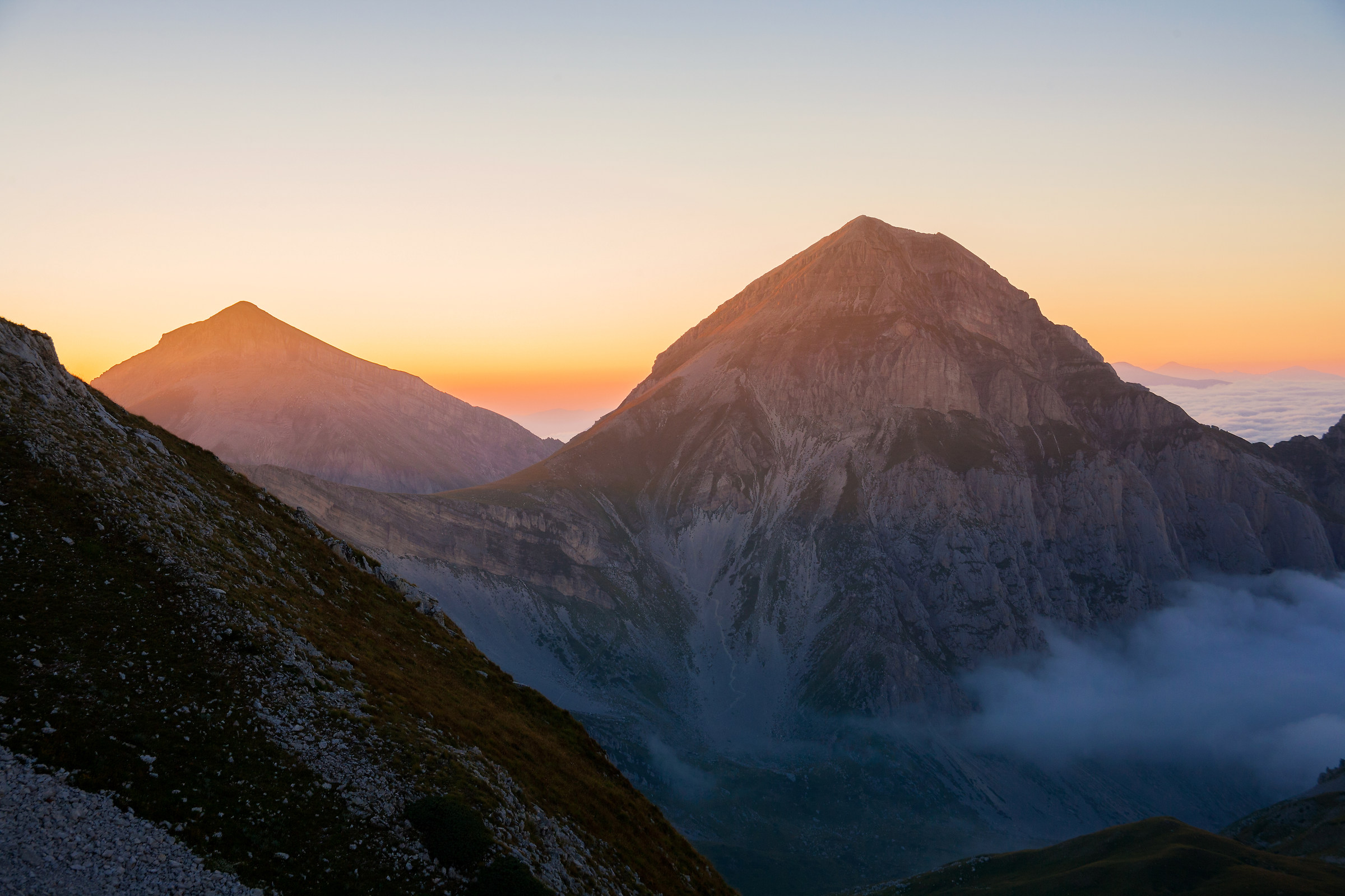 Peak intermesoli- Sunset