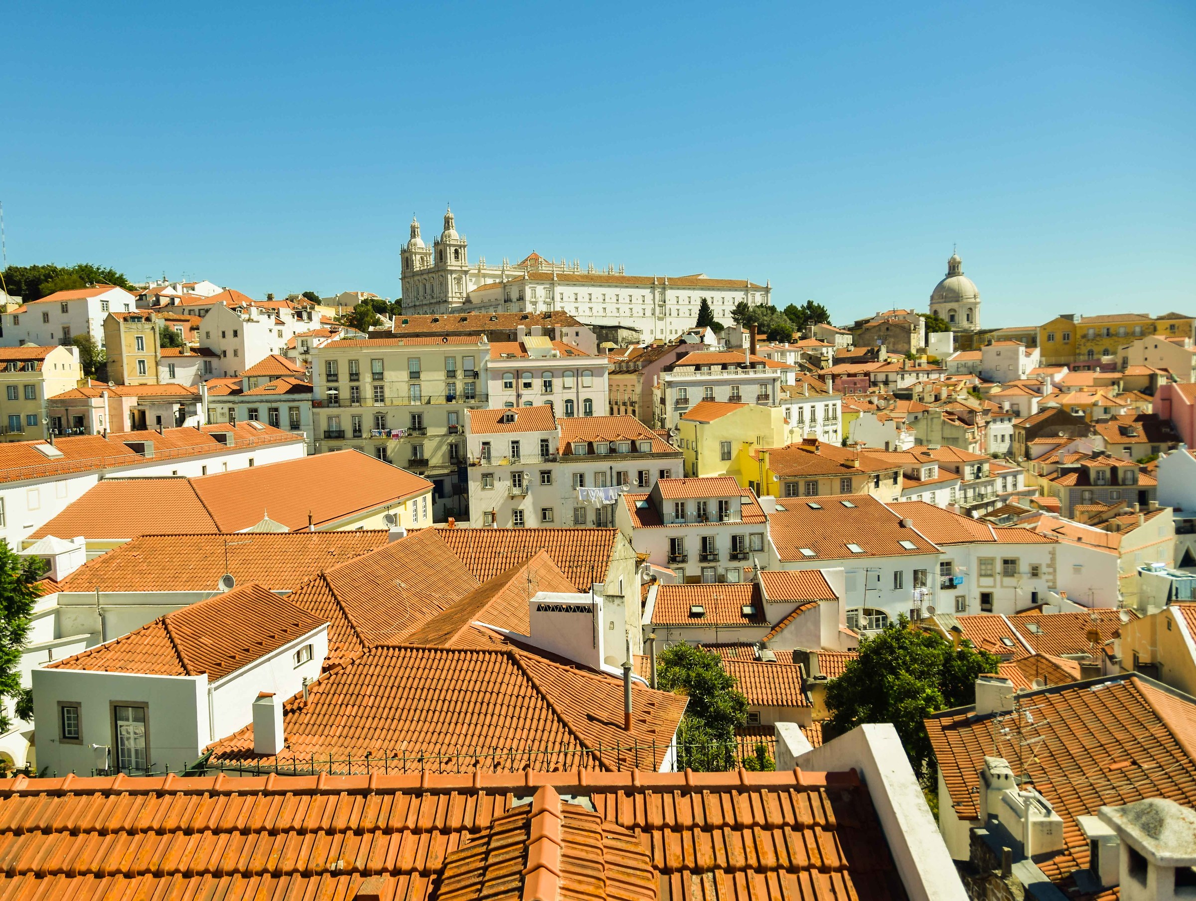 Lisbon roofs