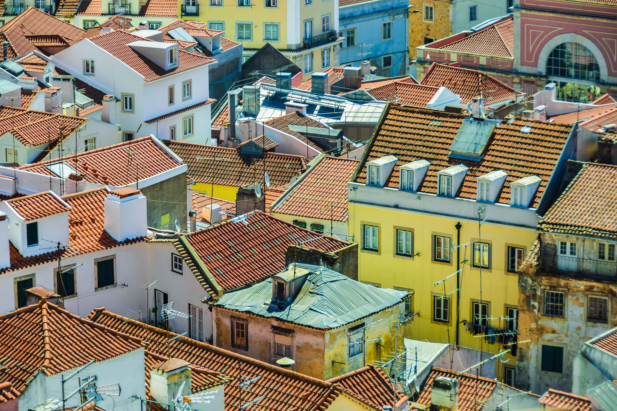 Lisbon roofs