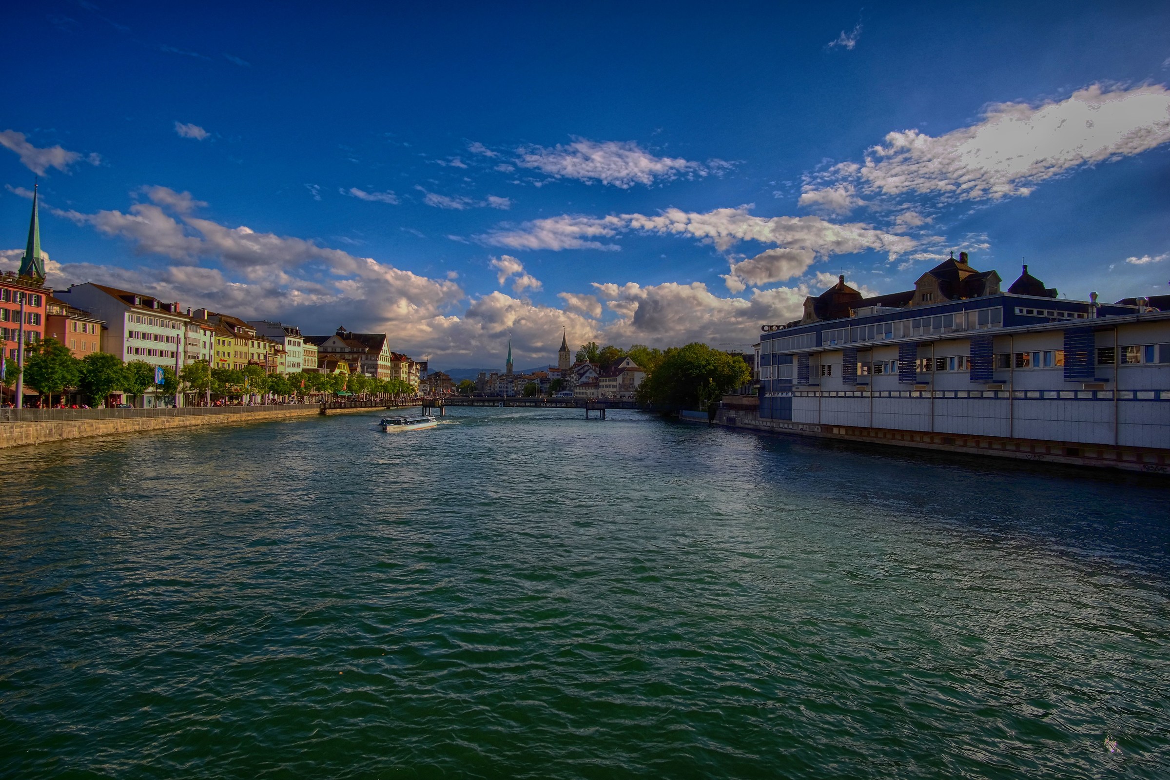 Zurich from the lake
