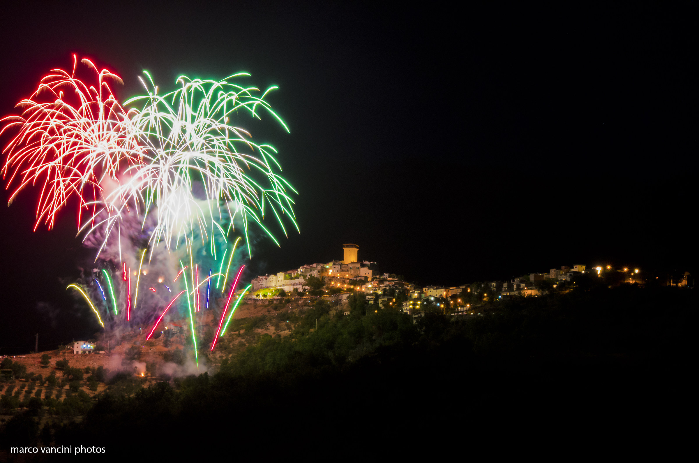 Fuochi in paese