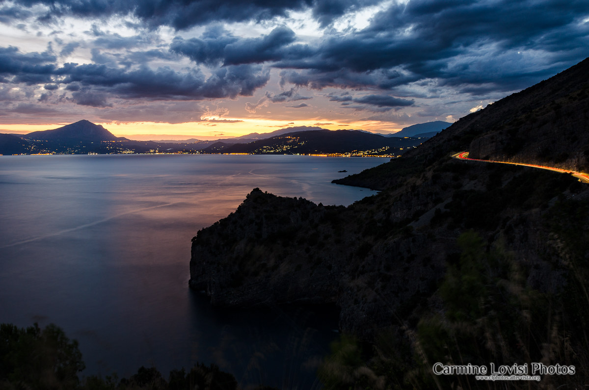 Blue hour in Cilento