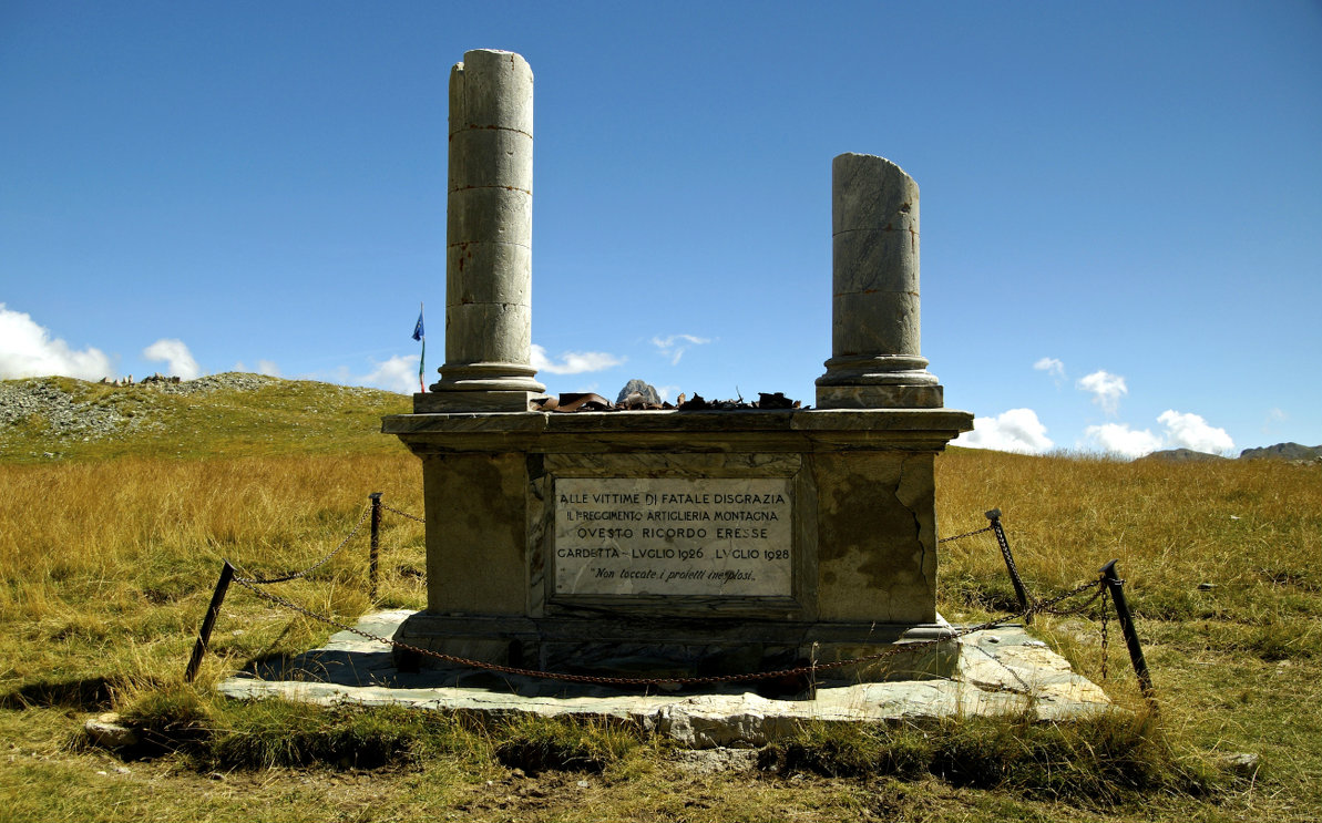 Do not touch unexploded shells