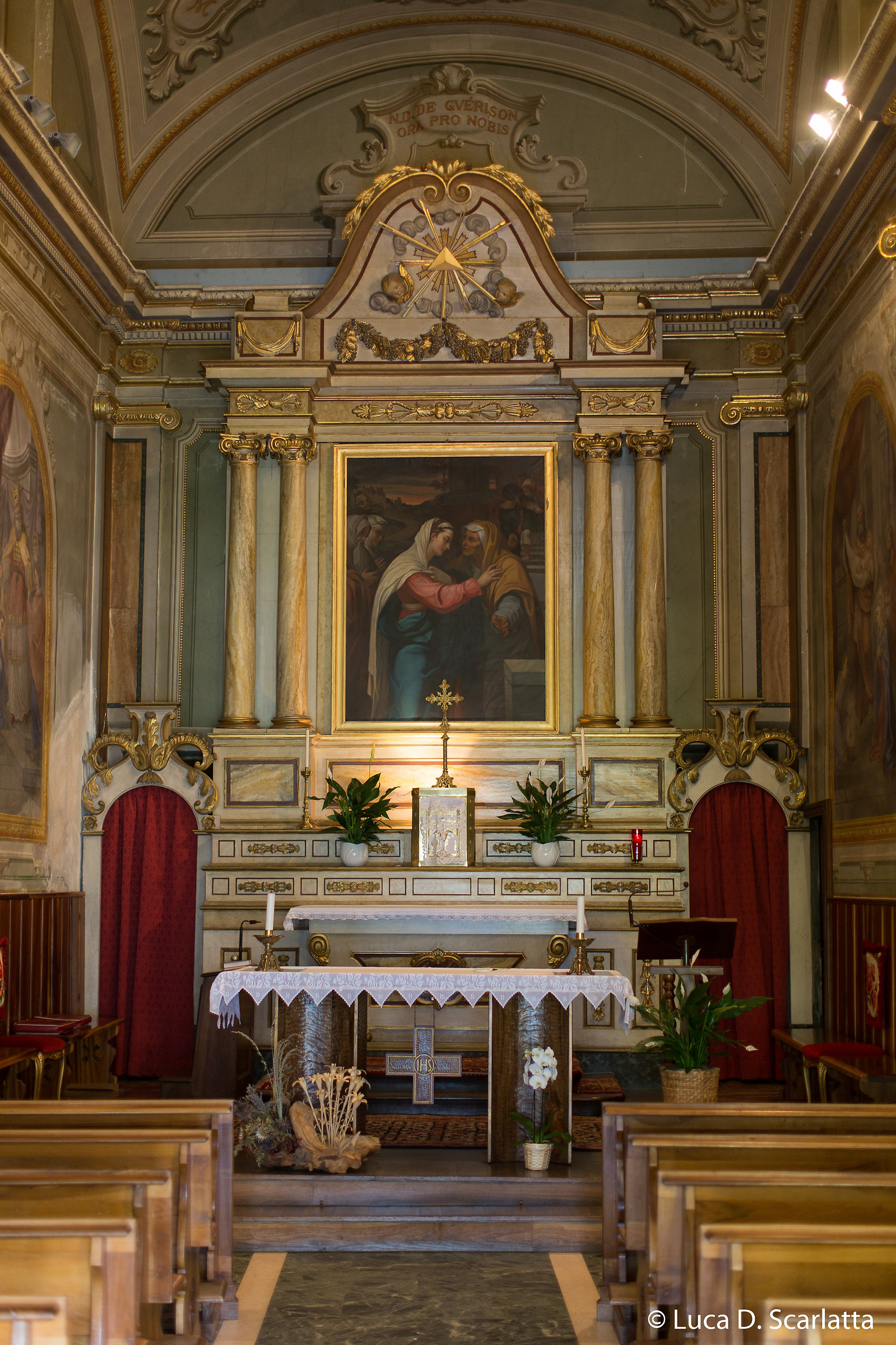 Notre dame de guerison - Altare