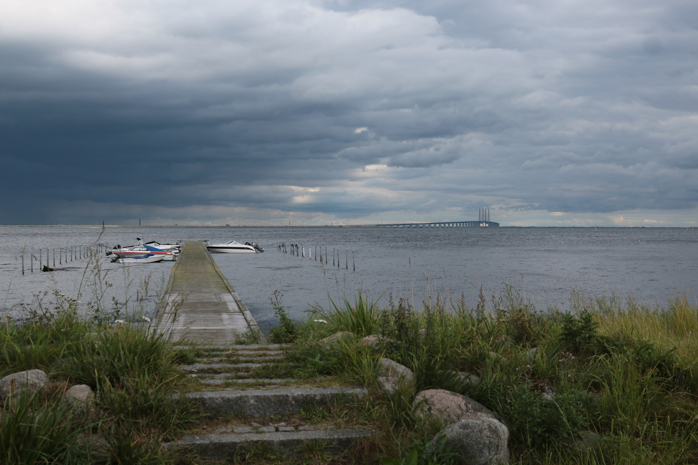 Approaching storm, Dragør
