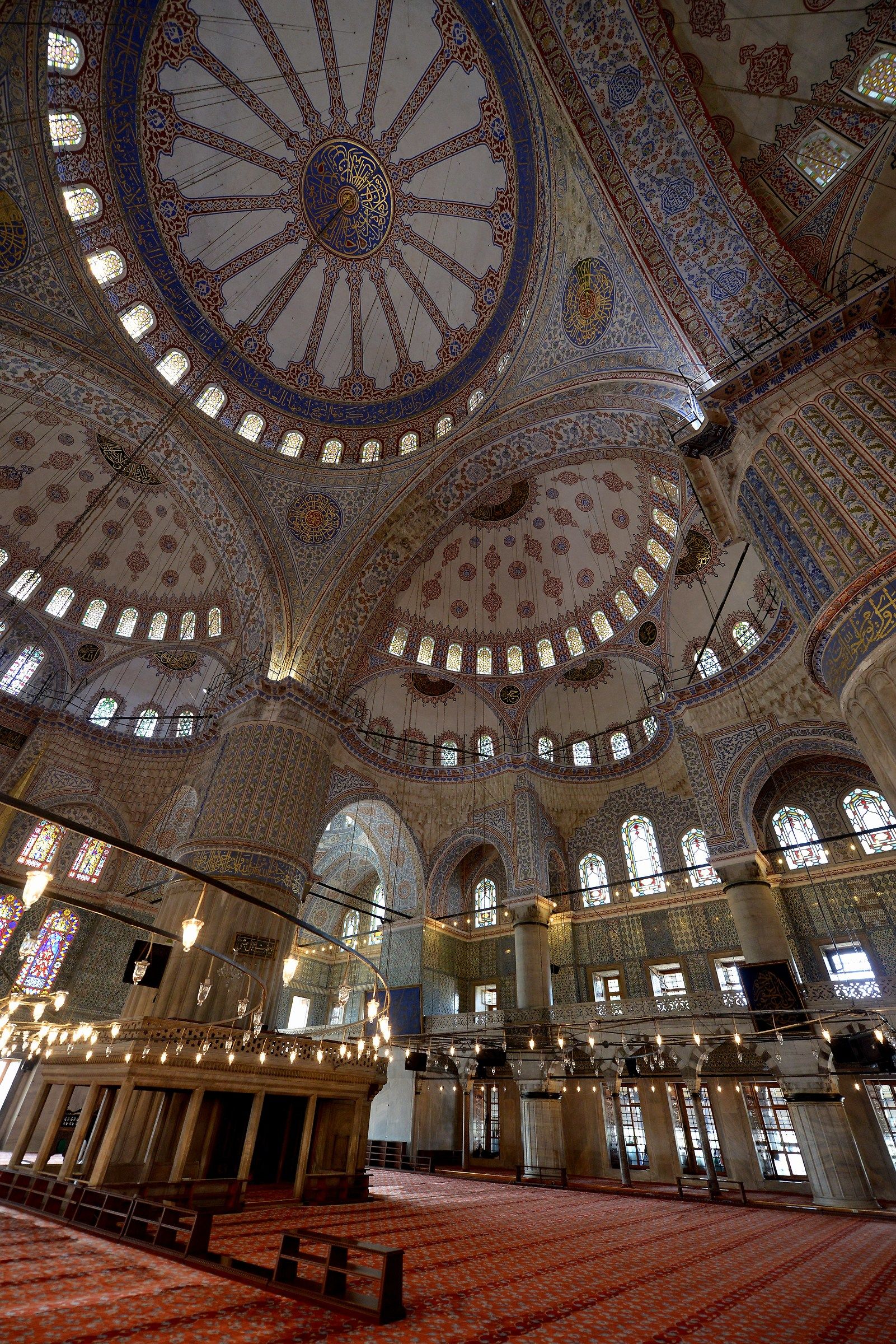 moschea blu - interno