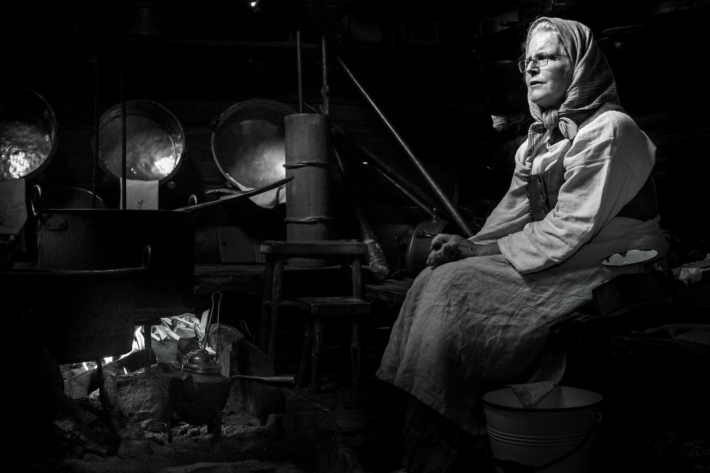 The hearth tells ...