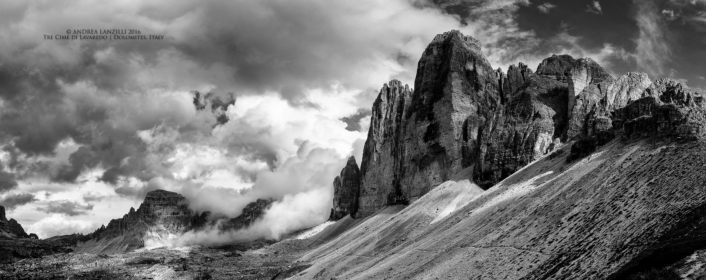 Three peaks of Lavaredo