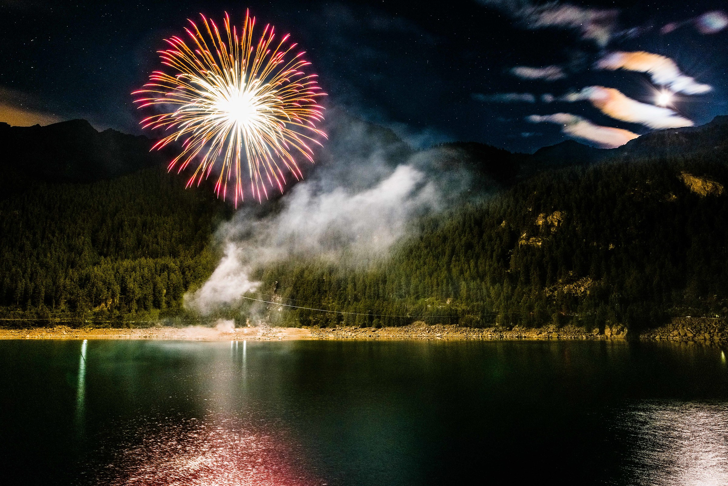 Fireworks On The Lake 5