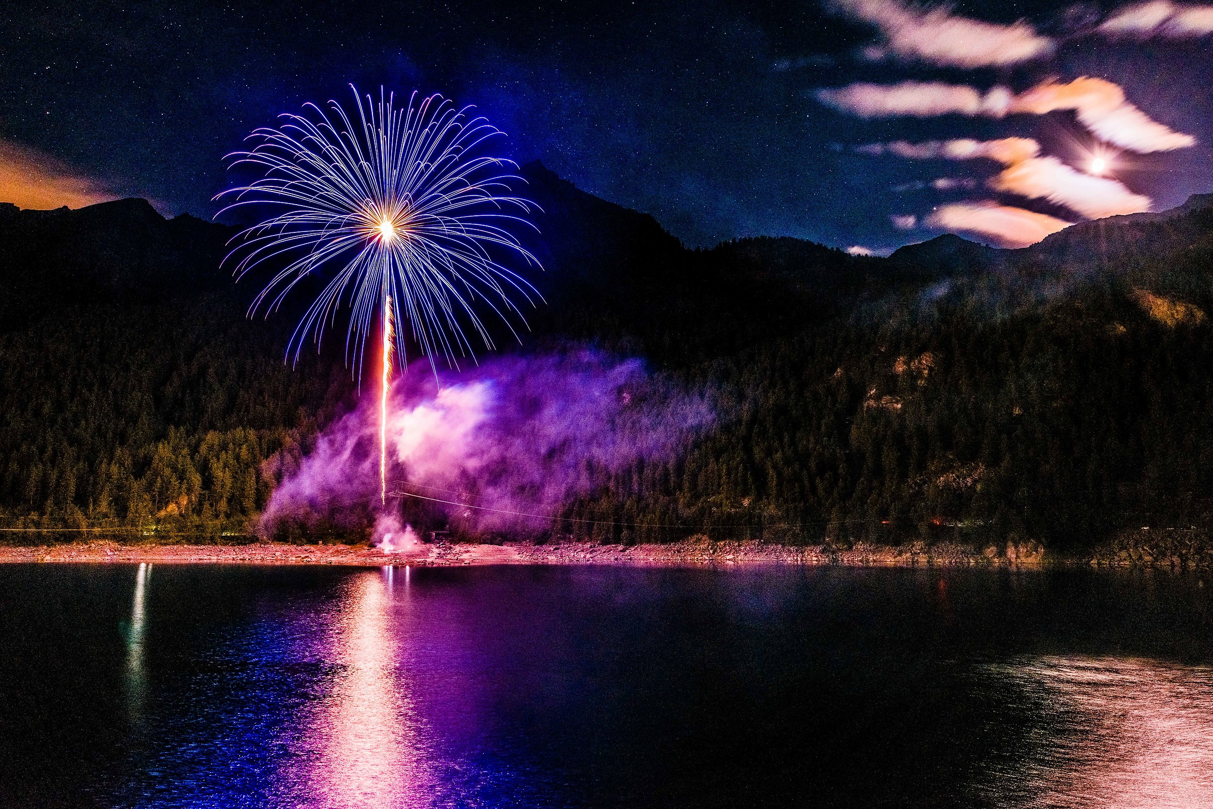 Fireworks On The Lake 6