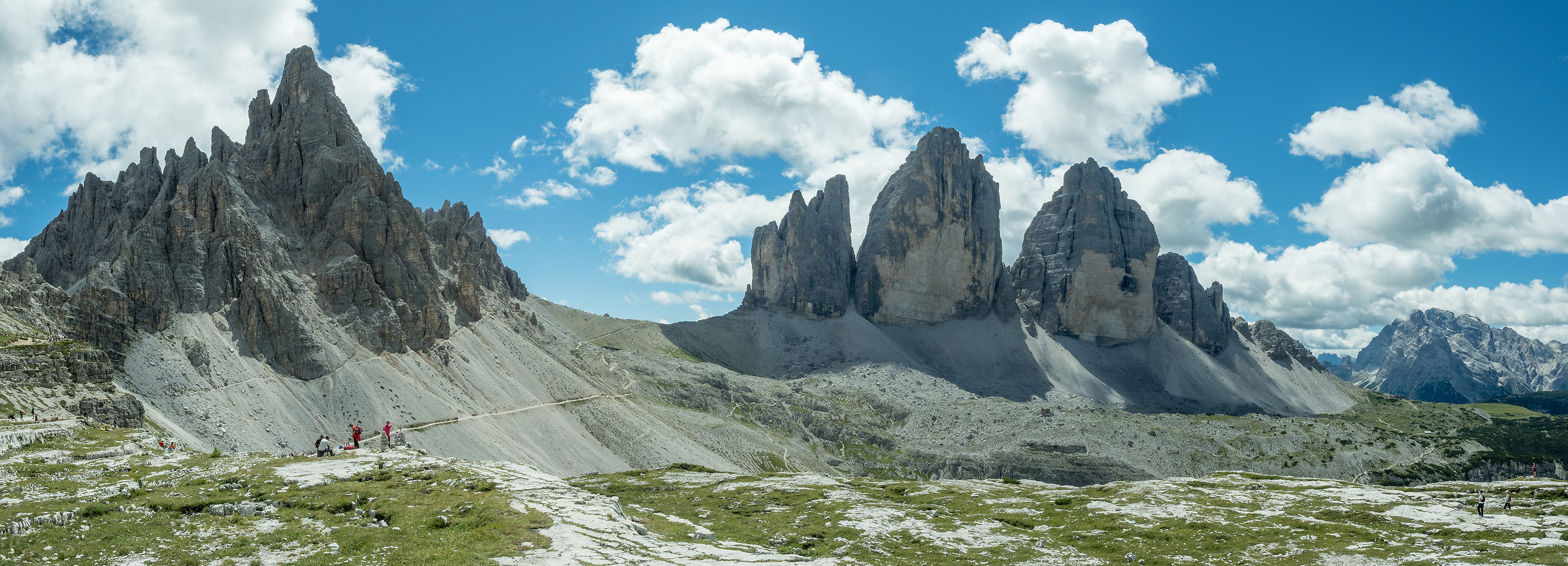 Three peaks of Lavaredo