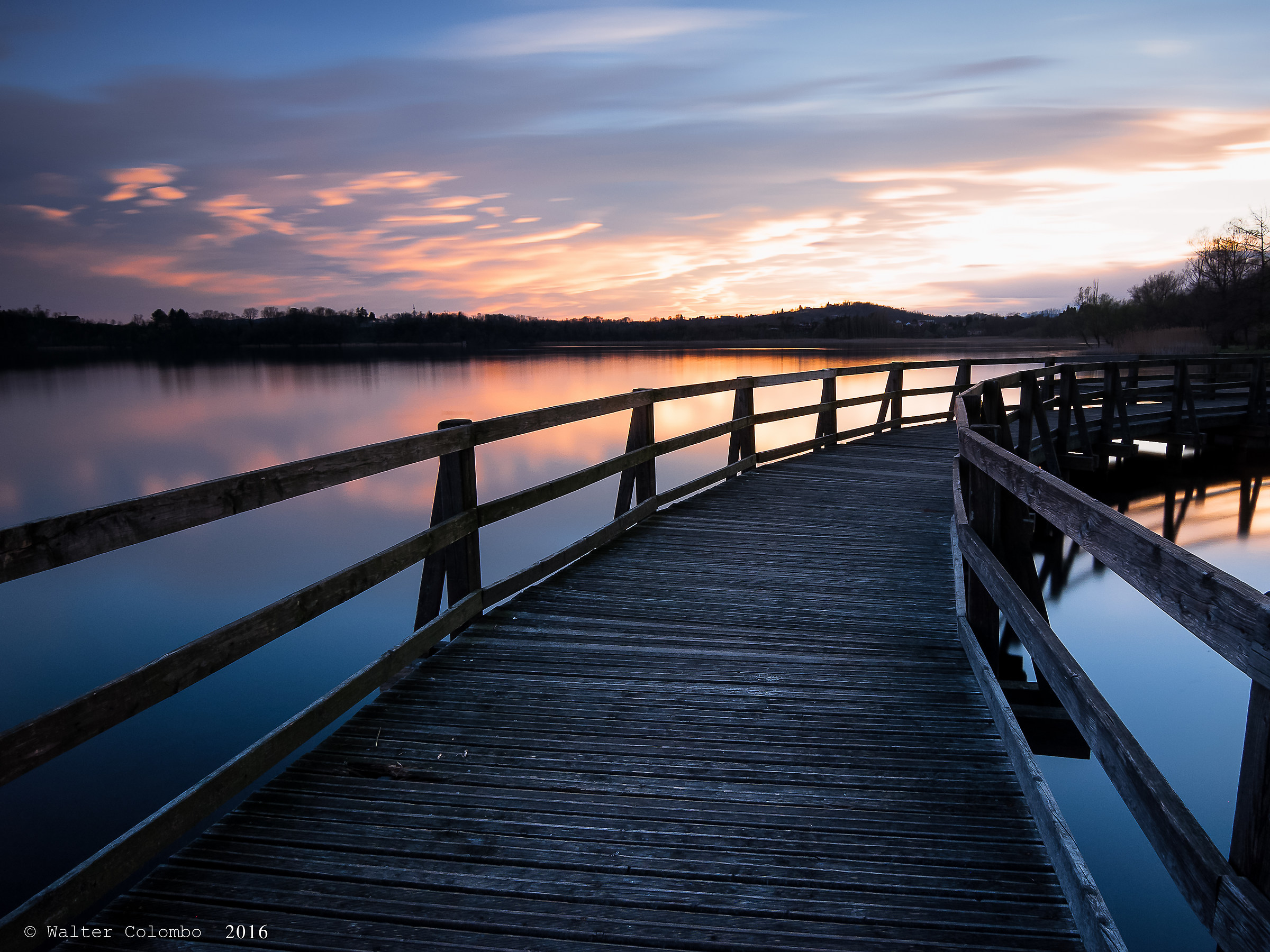 Trough the blue (Bridge)