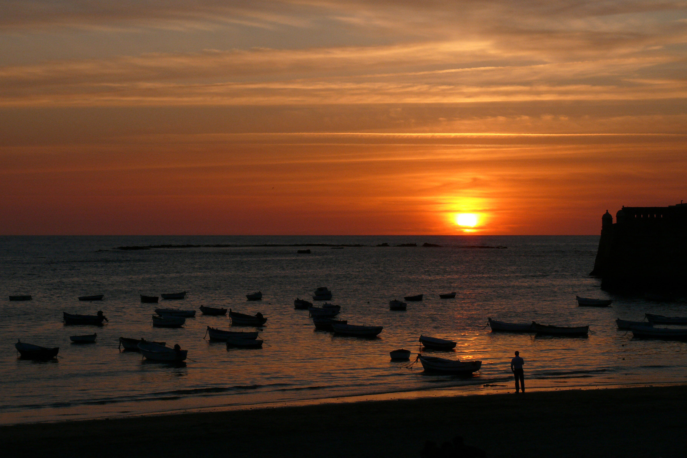 Playa de la Caleta, Cadiz