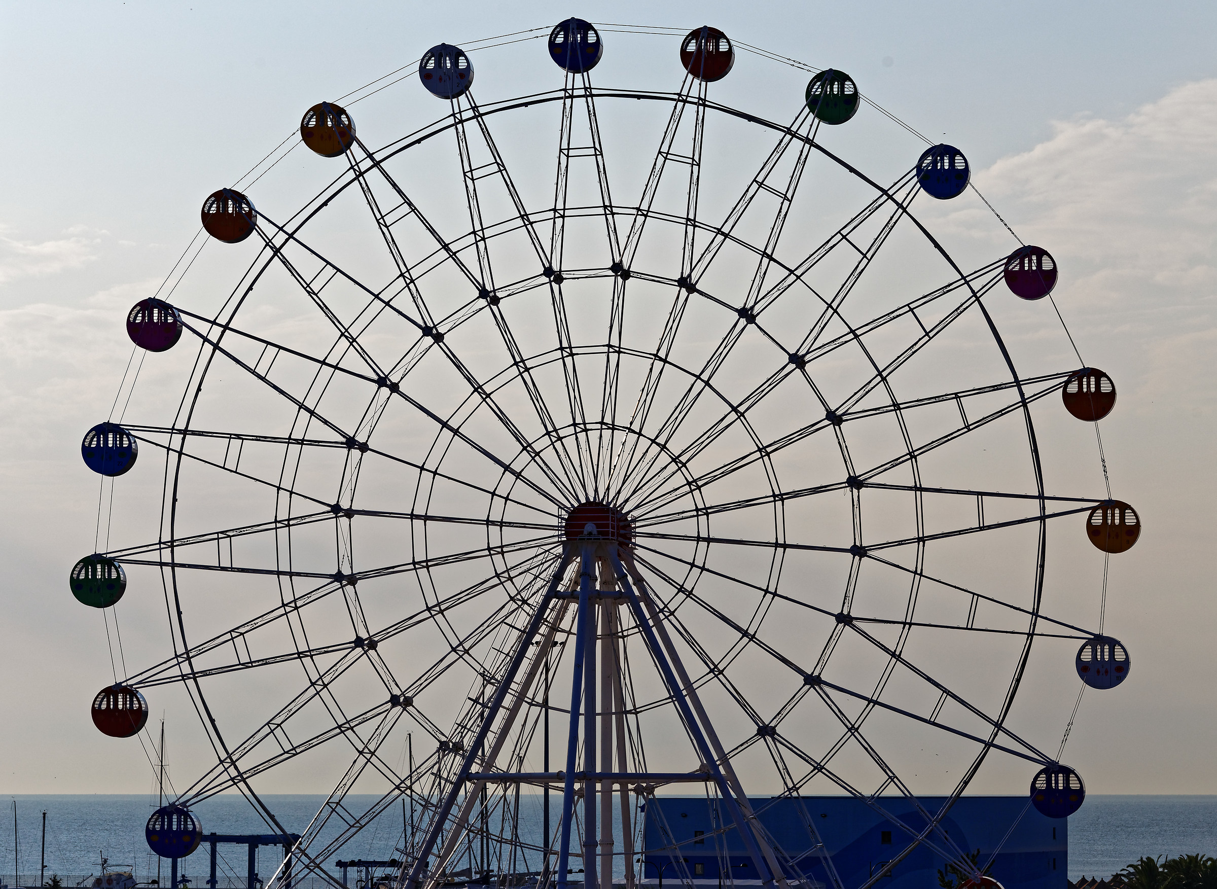 Ferris wheel in Pescara