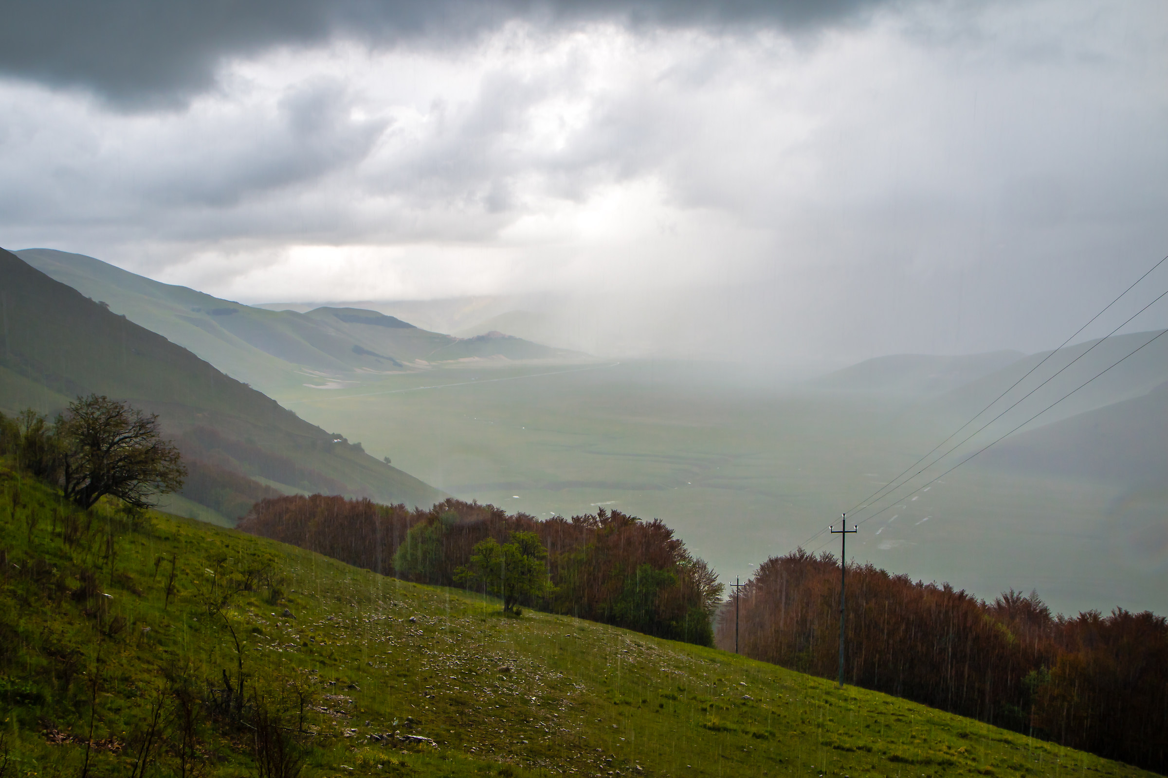 Rain - Plain of Castelluccio