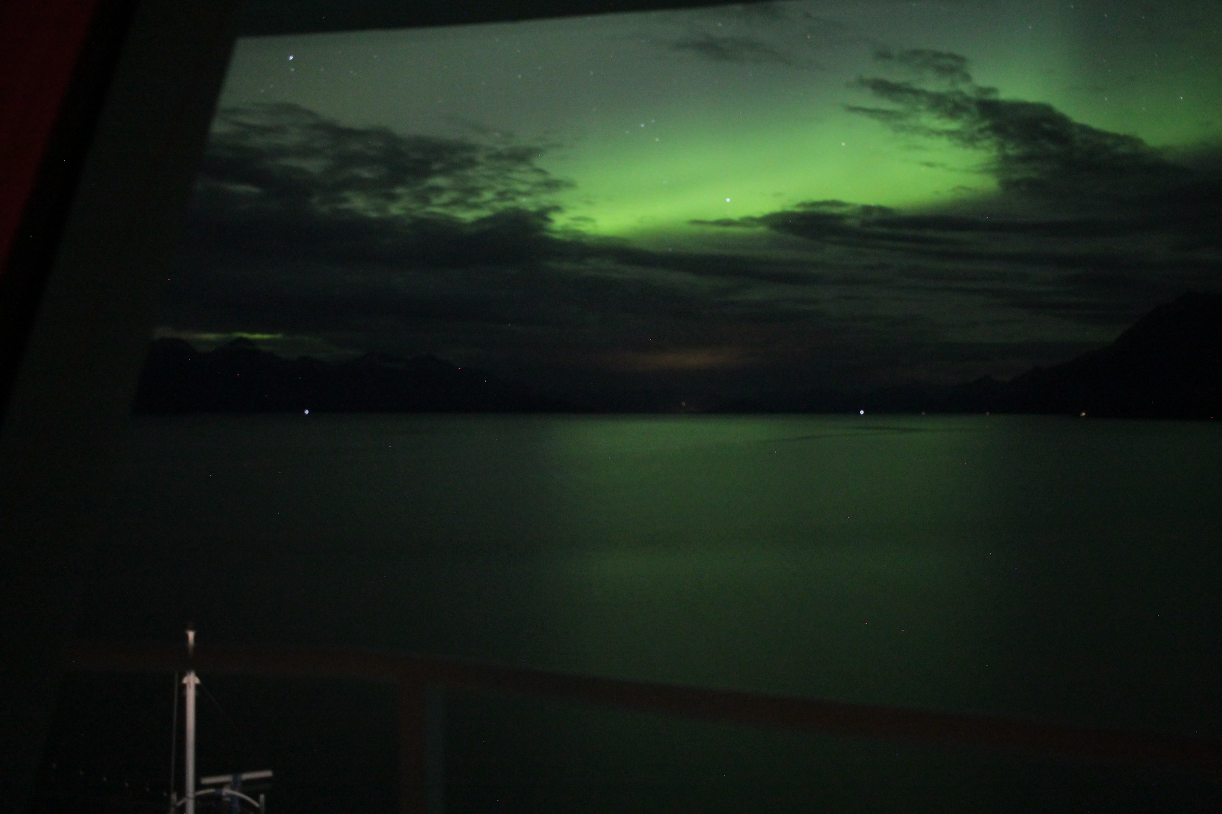 Dal ponte di comando della mia nave!