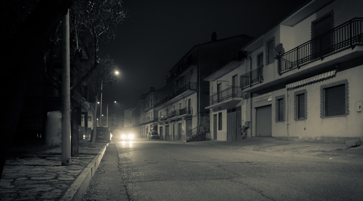 We only come out at night