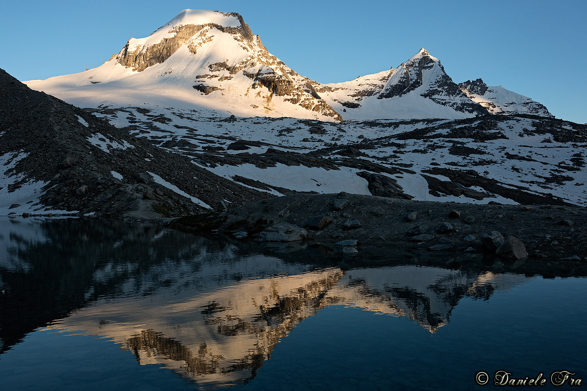 Riflesso al tramonto.