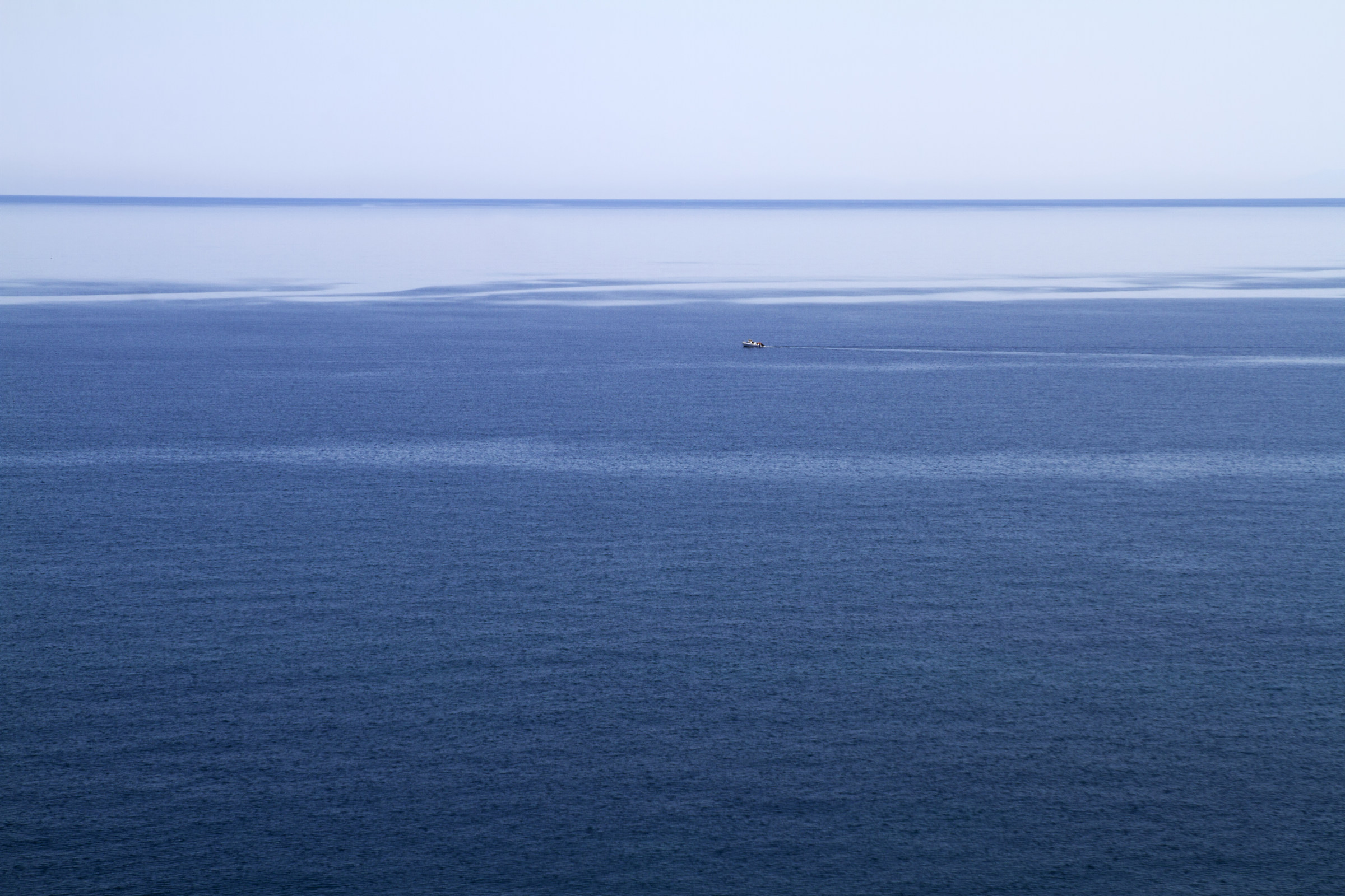 Getting lost in the blue