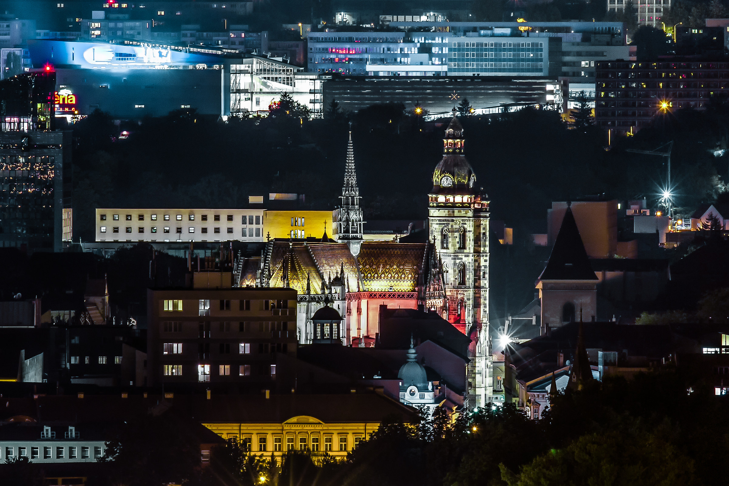 Kosice di notte