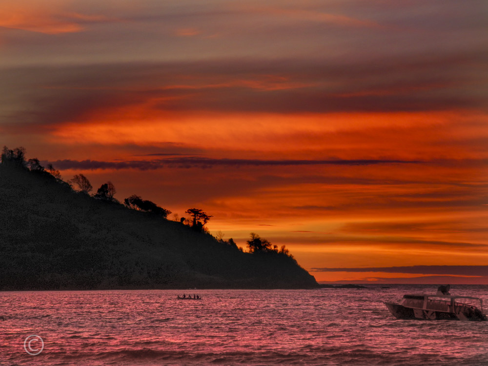 A Madagascar sunset