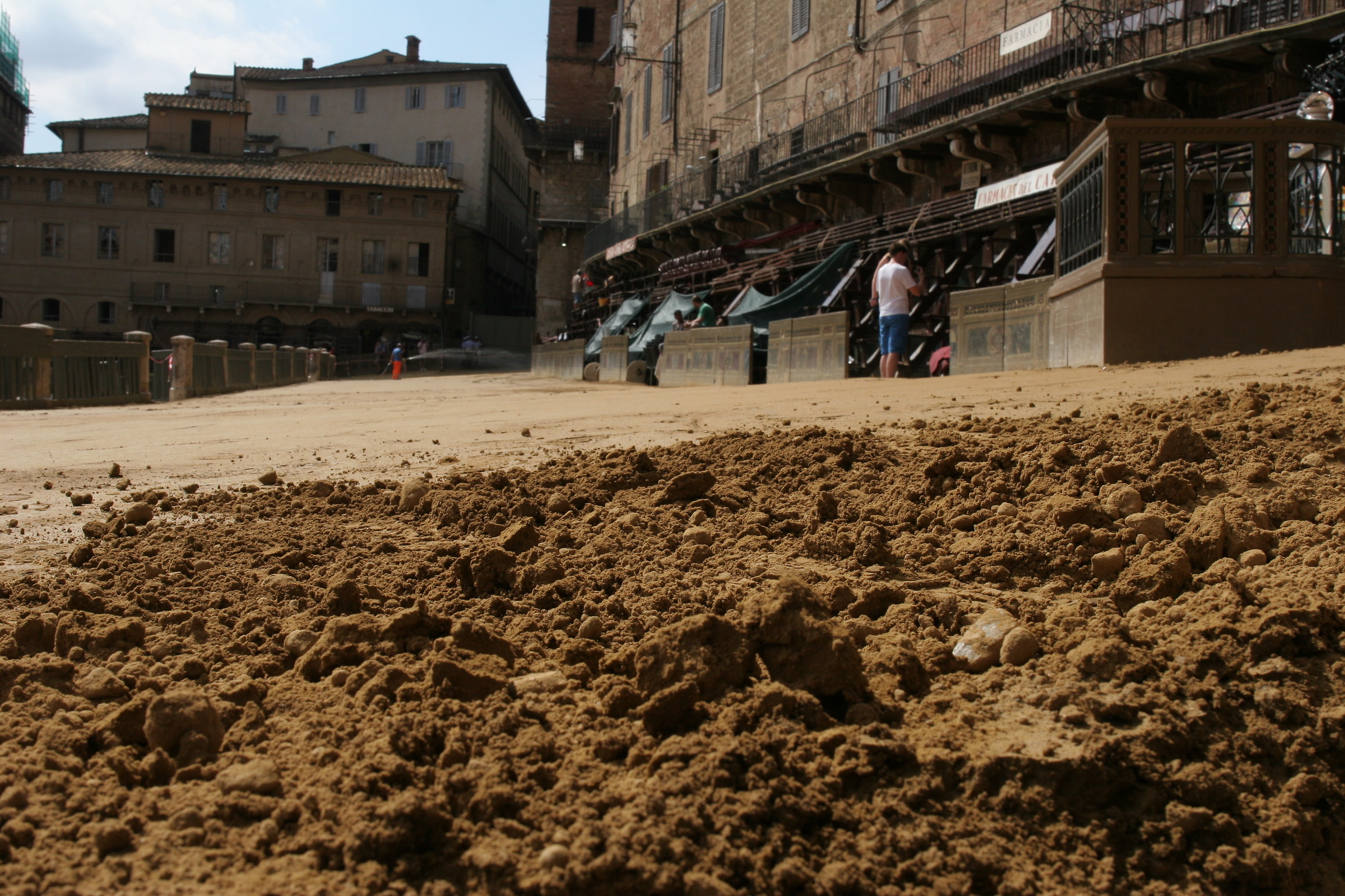 The land in Piazza ....