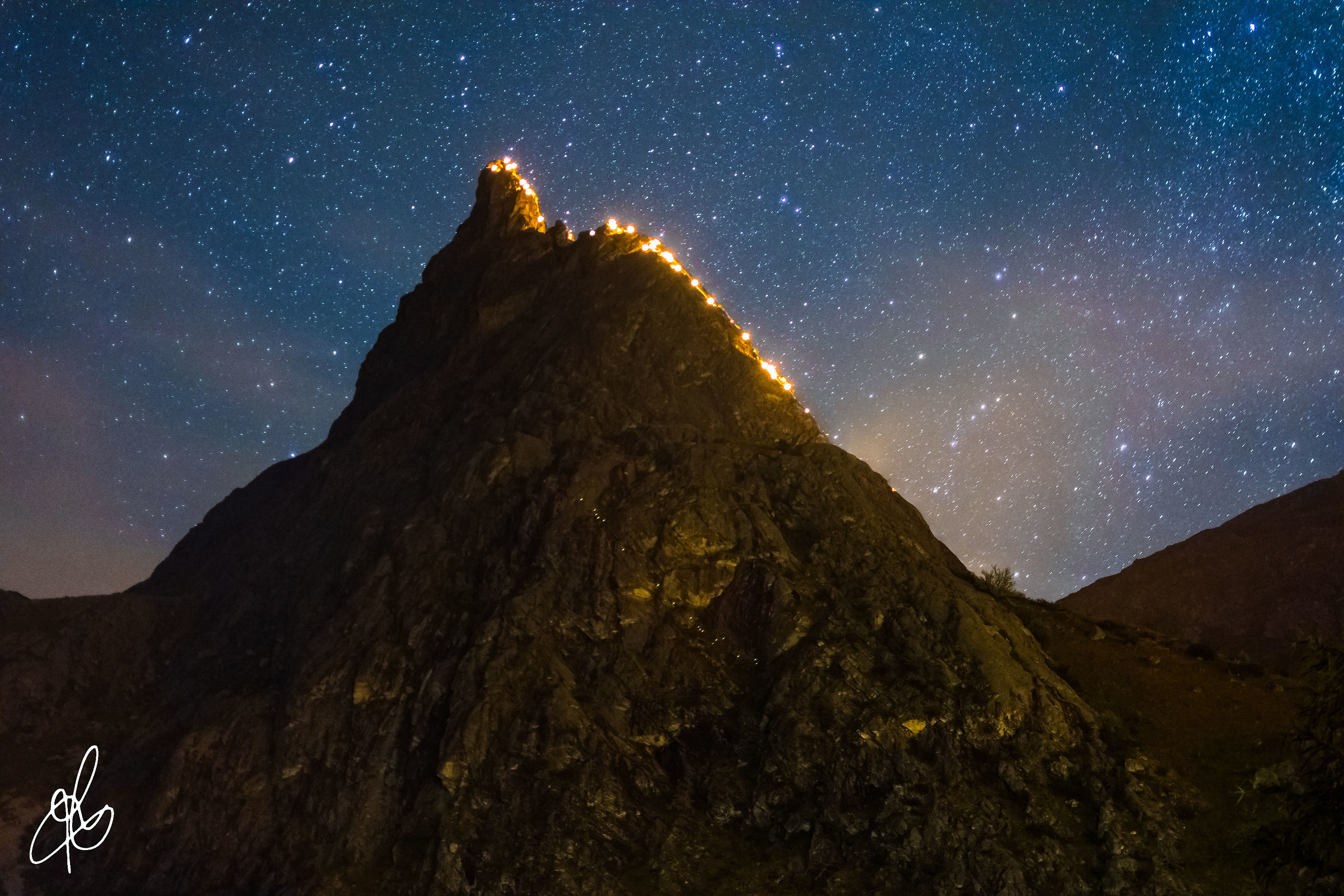 Fiaccolata in Provenzale