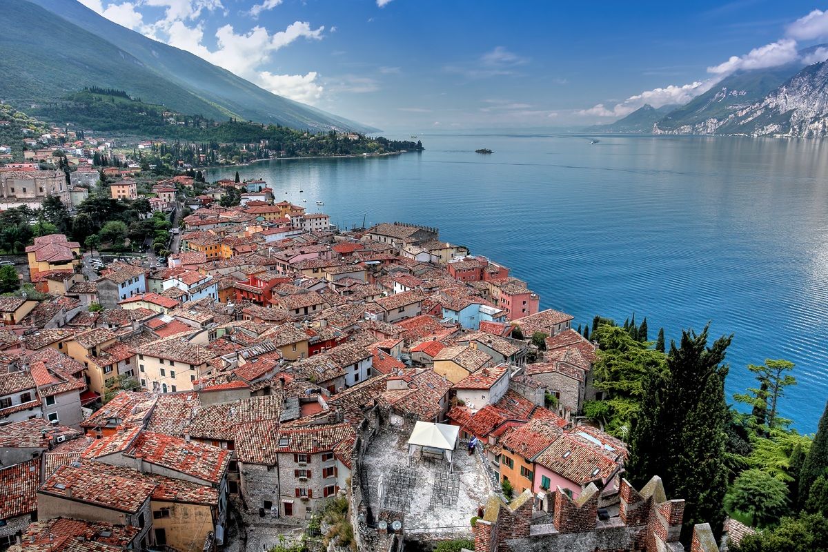vista malcesine