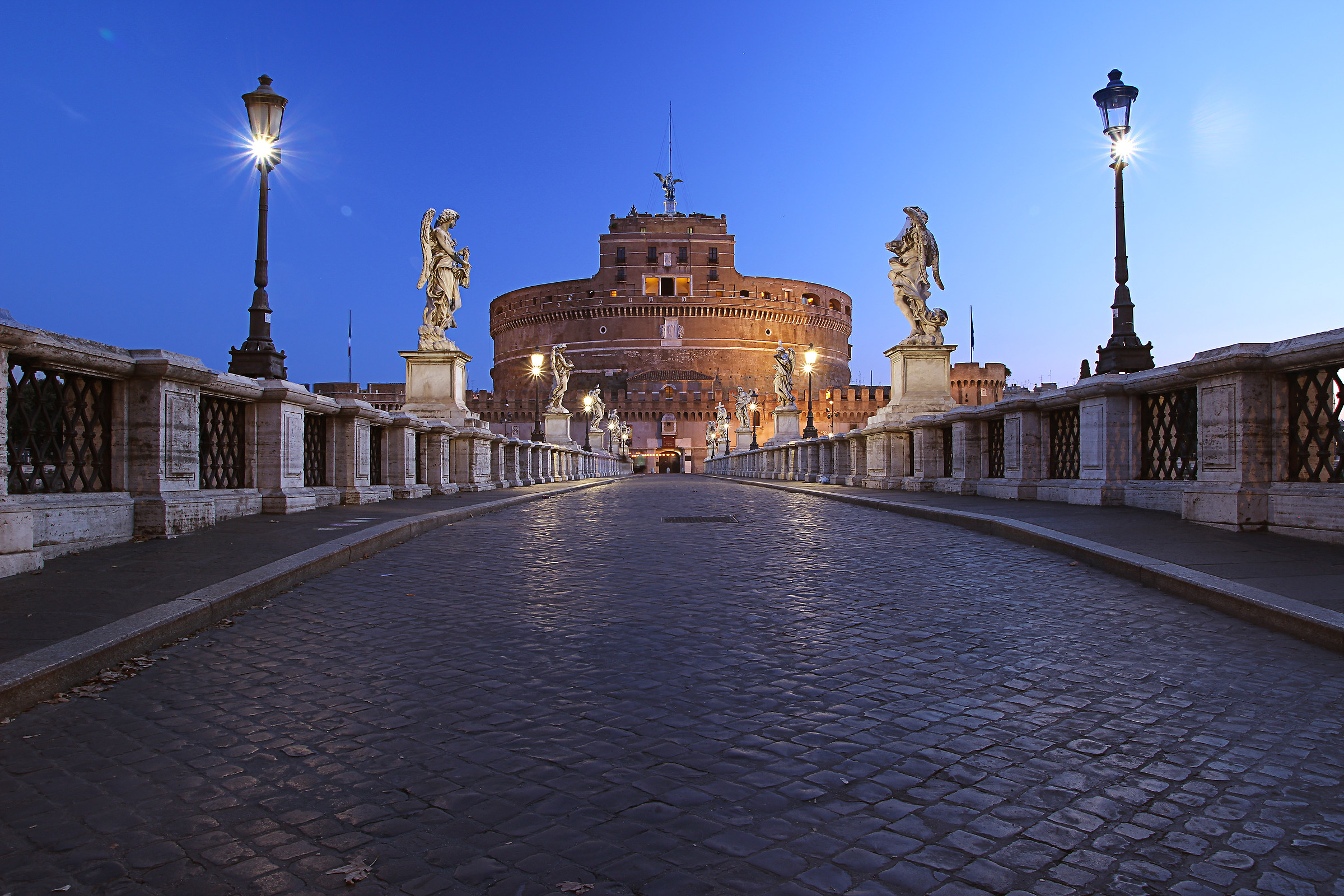 Castel Sant'Angelo in the early morning