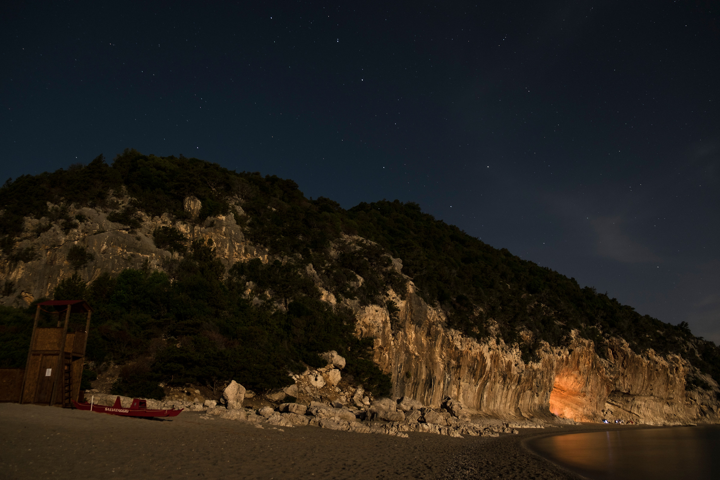 Orsa Maggiore su Cala Luna