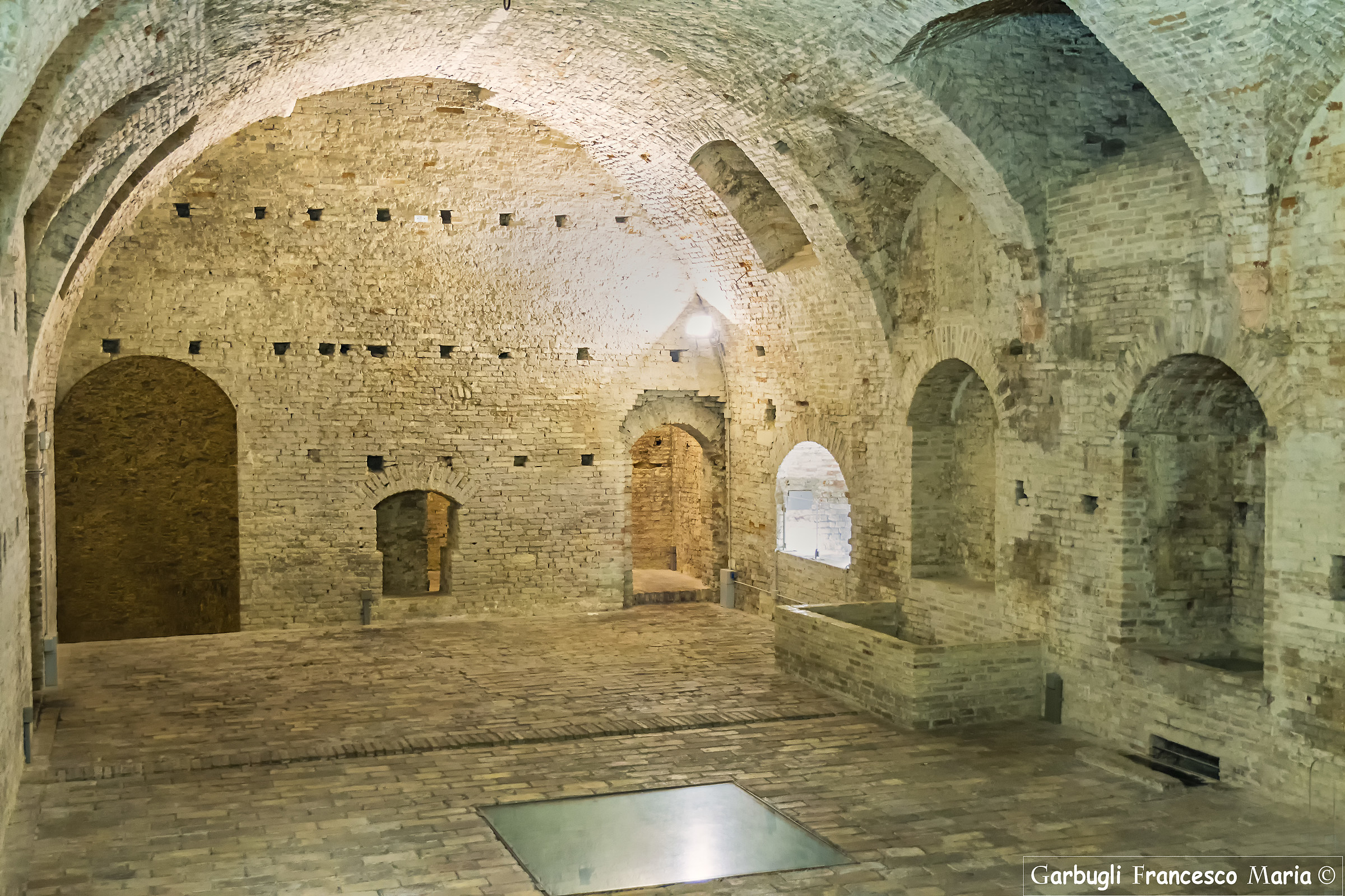 Underground of the Ducal Palace in Urbino