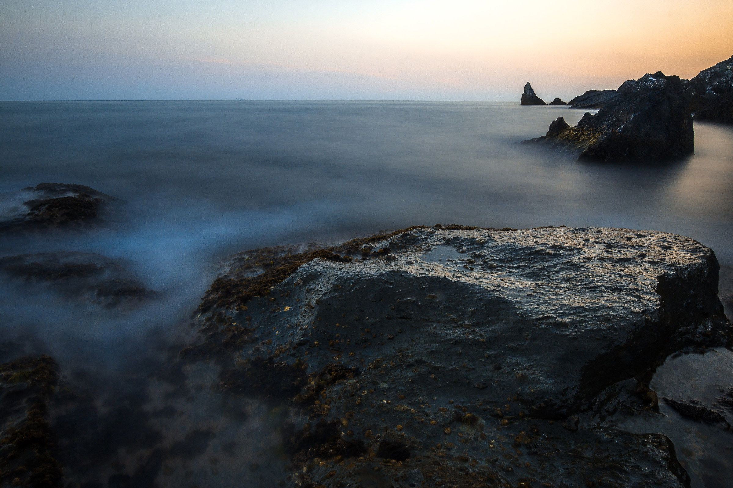 Sunset at Punta Bianca