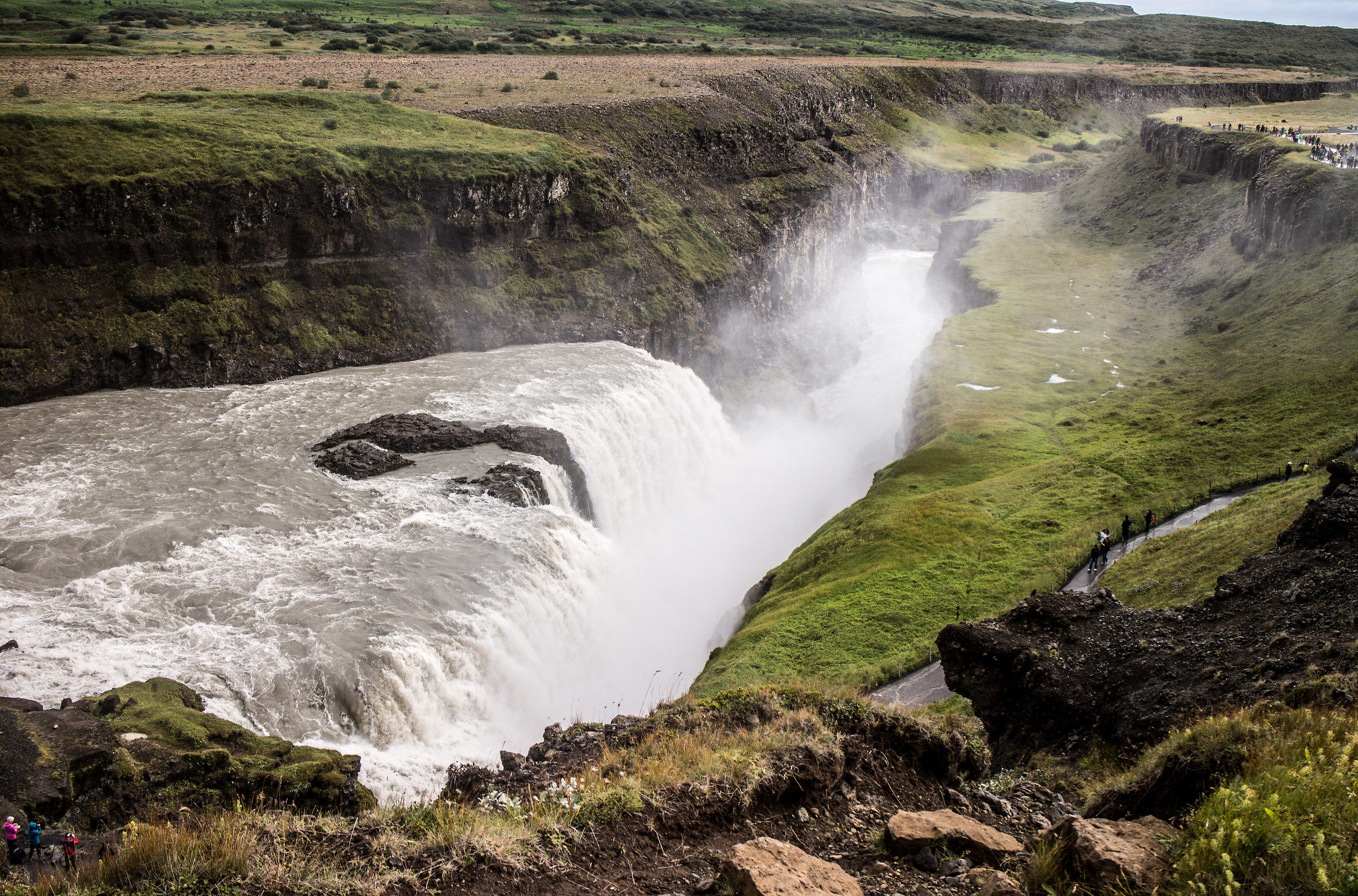 Gullfoss, the waterfall of the Golden Circle