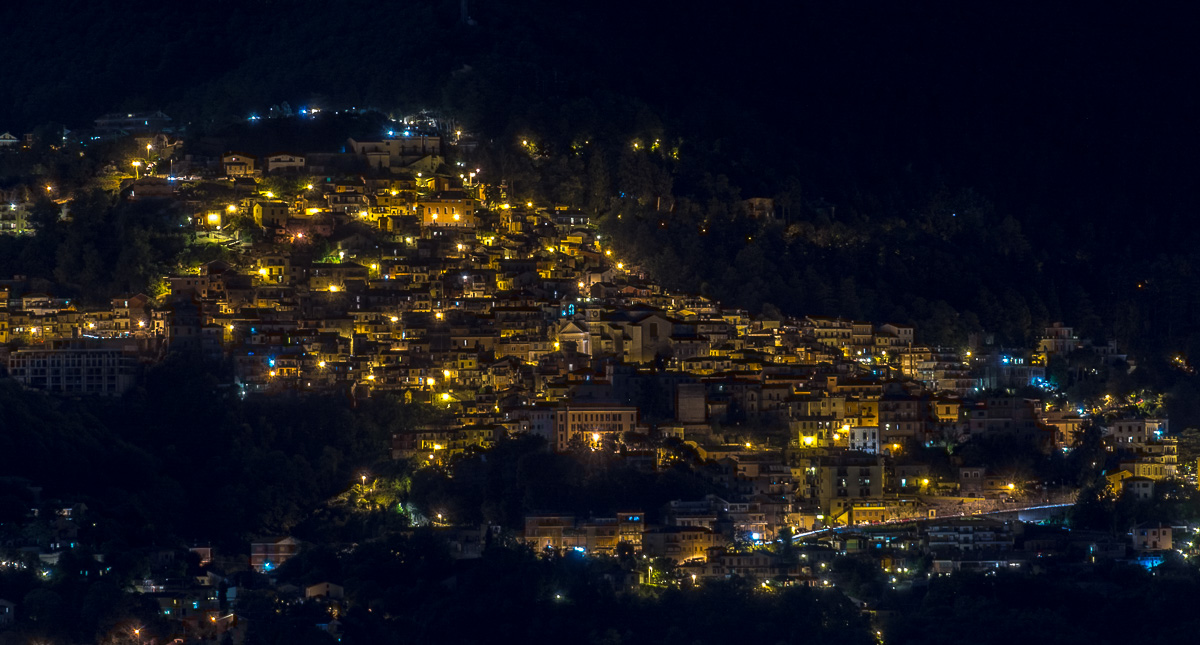 Rocca di Papa vista dal Tuscolo