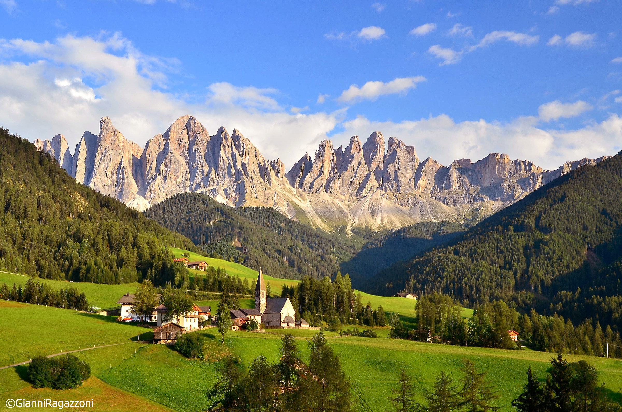 Postcard from the Valle di Funes