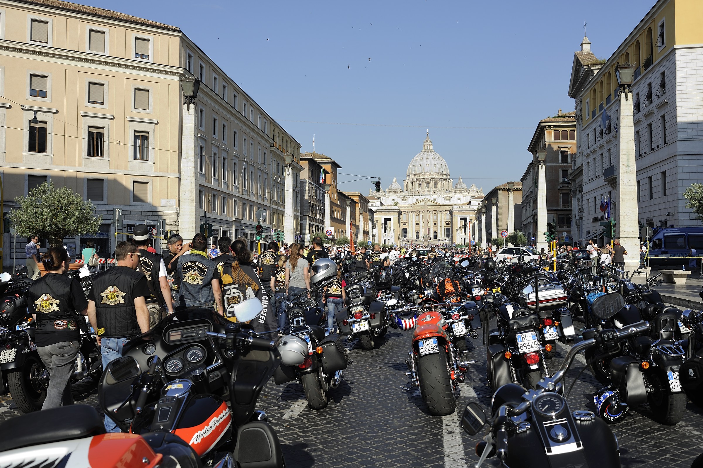 Harley-Davidson, il raduno dei 110 anni a Roma