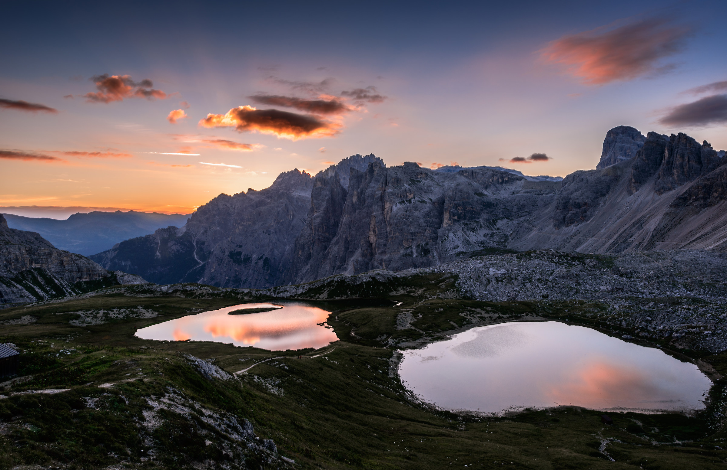 Sunrise sui laghi