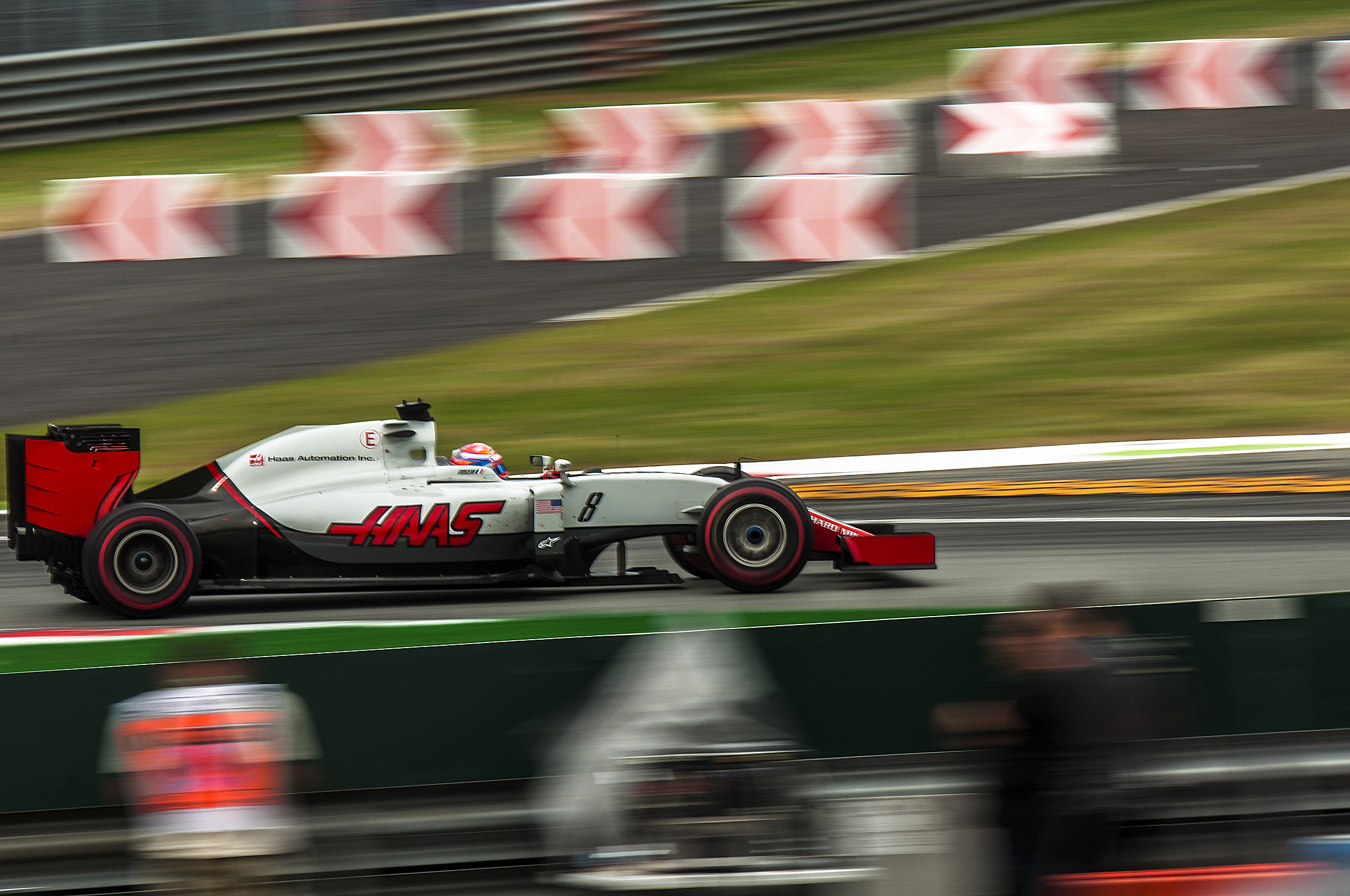 Tentativo di panning. Formula 1