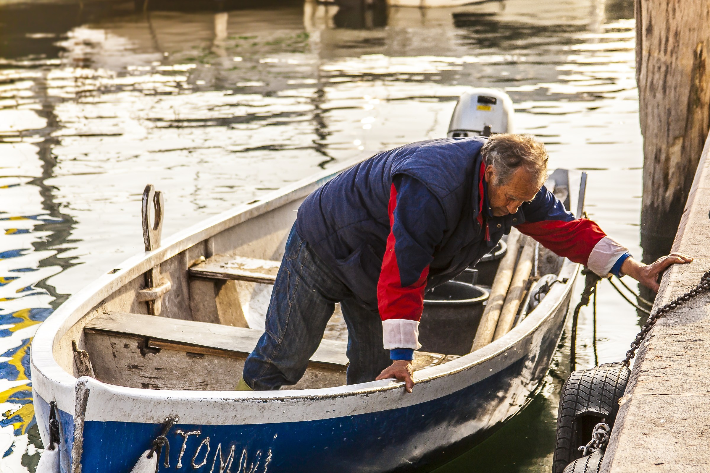 The fisherman's routine