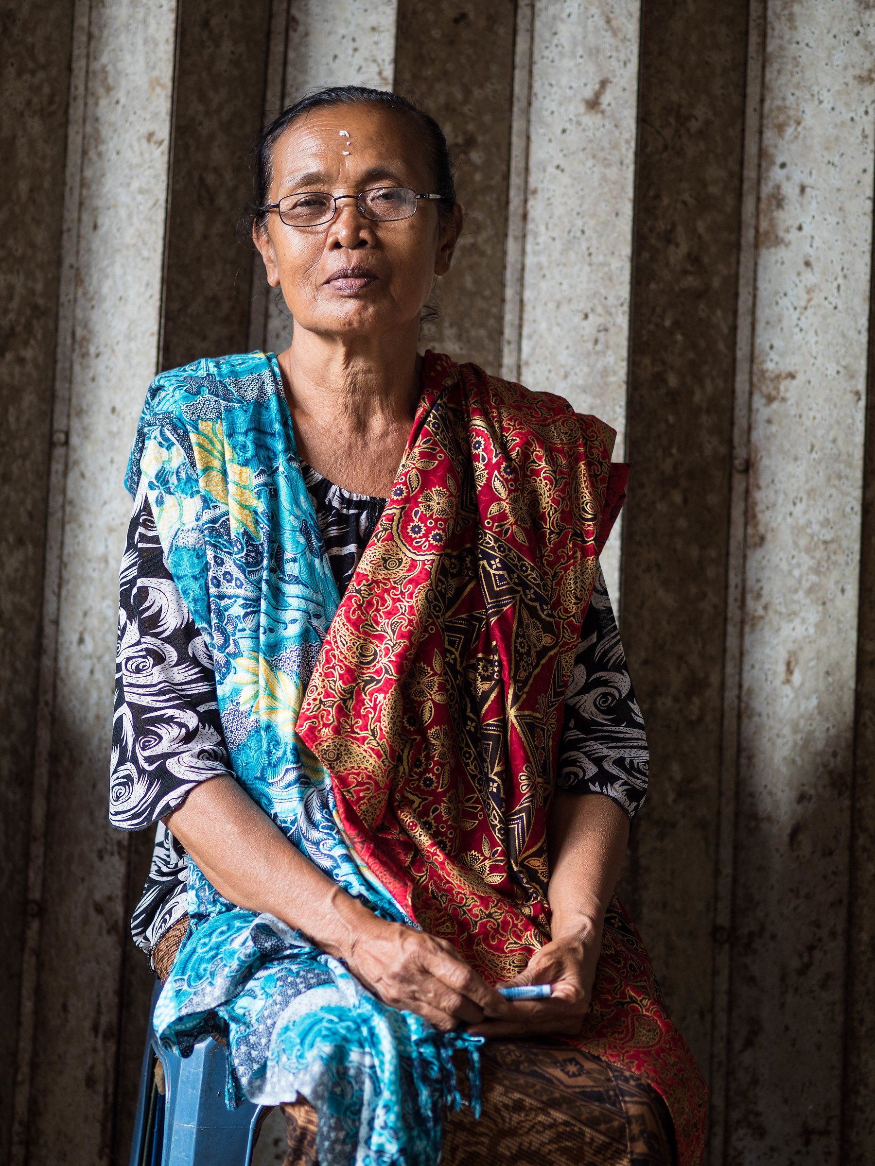 Venditrice di Sarong