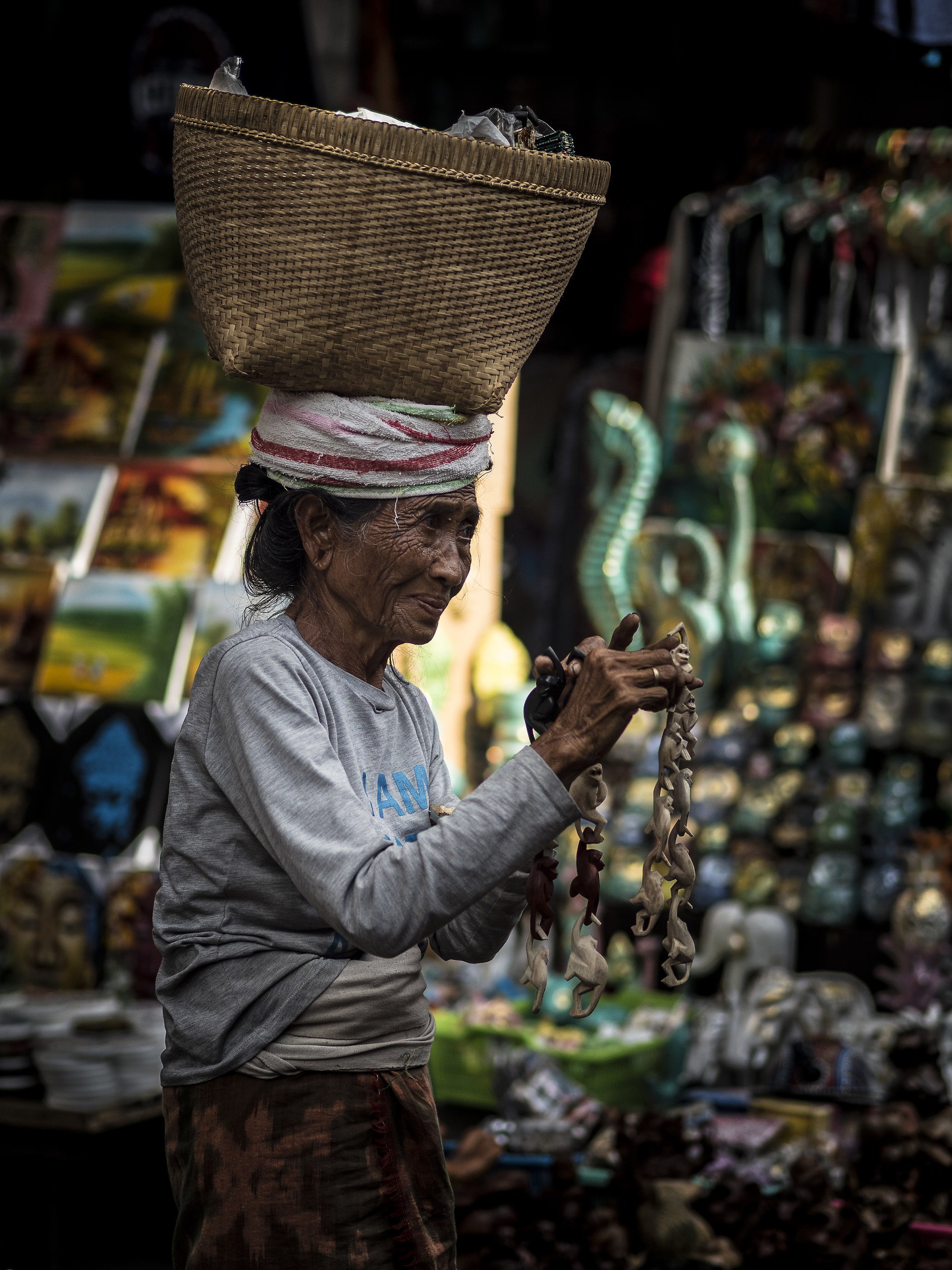 Venditrice ambulante