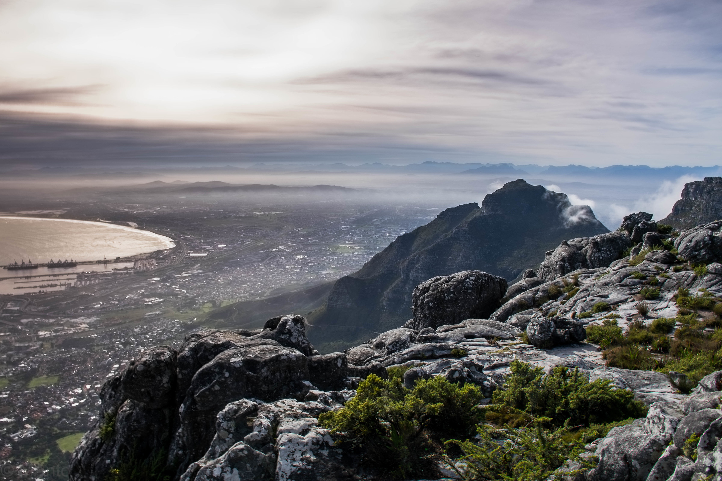 Vista dalla Table Mountain