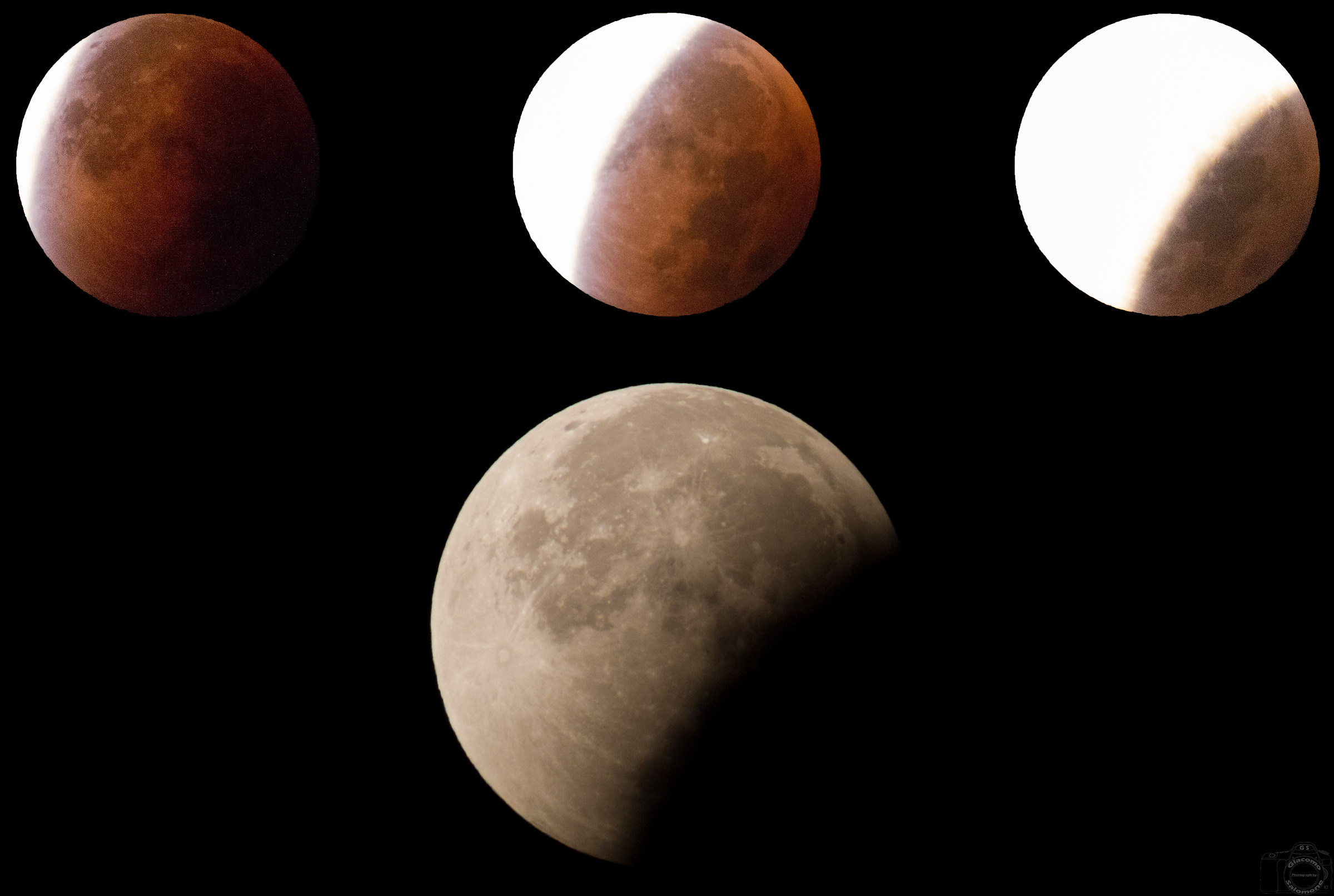 Memories of an eclipse of the Moon ..