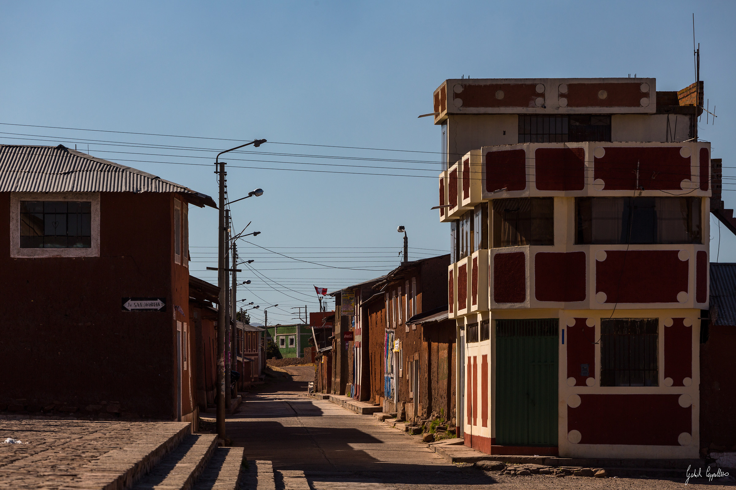 In a painting by E. Hopper