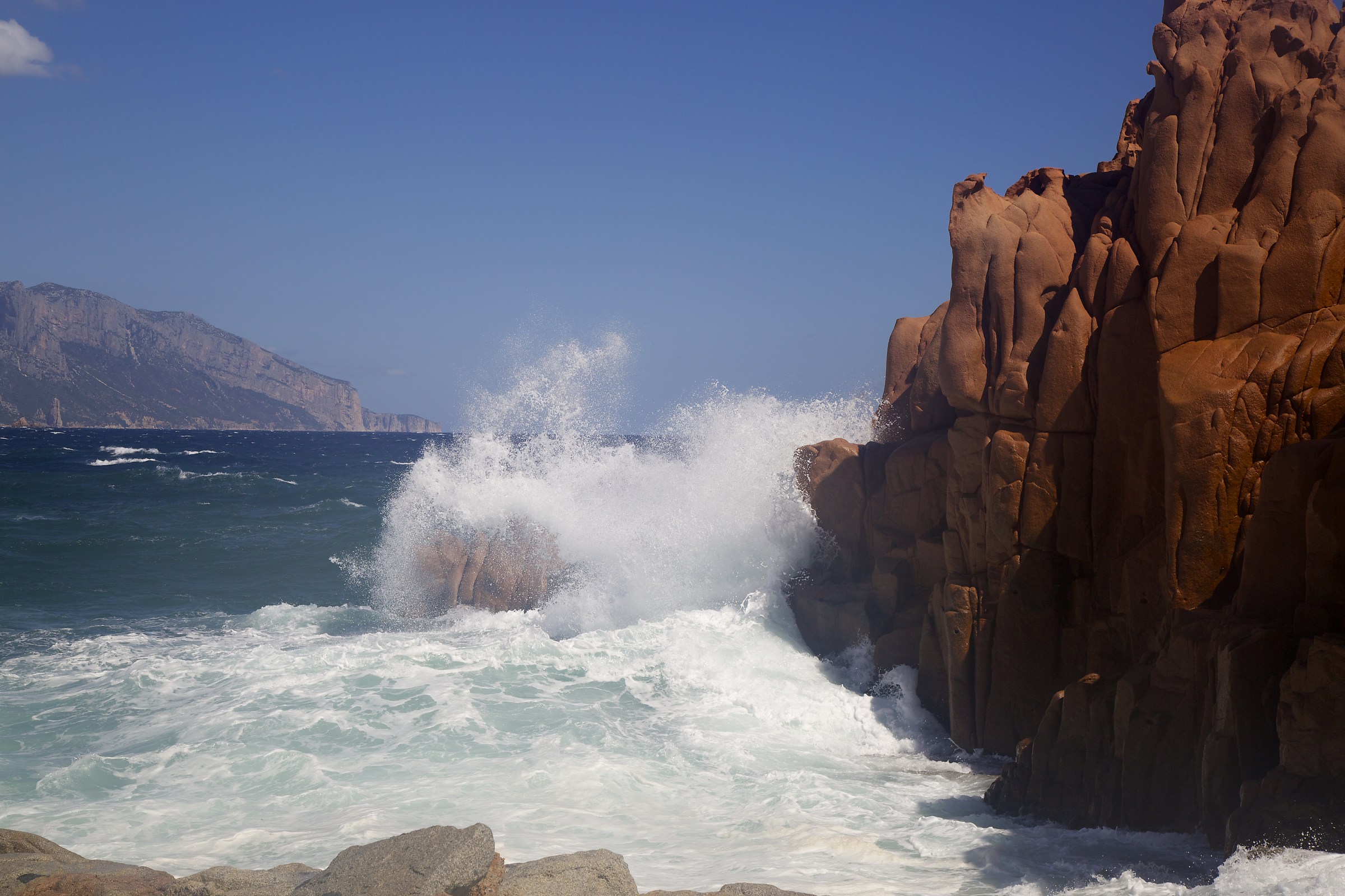 Arbatax beach of Red Rocks